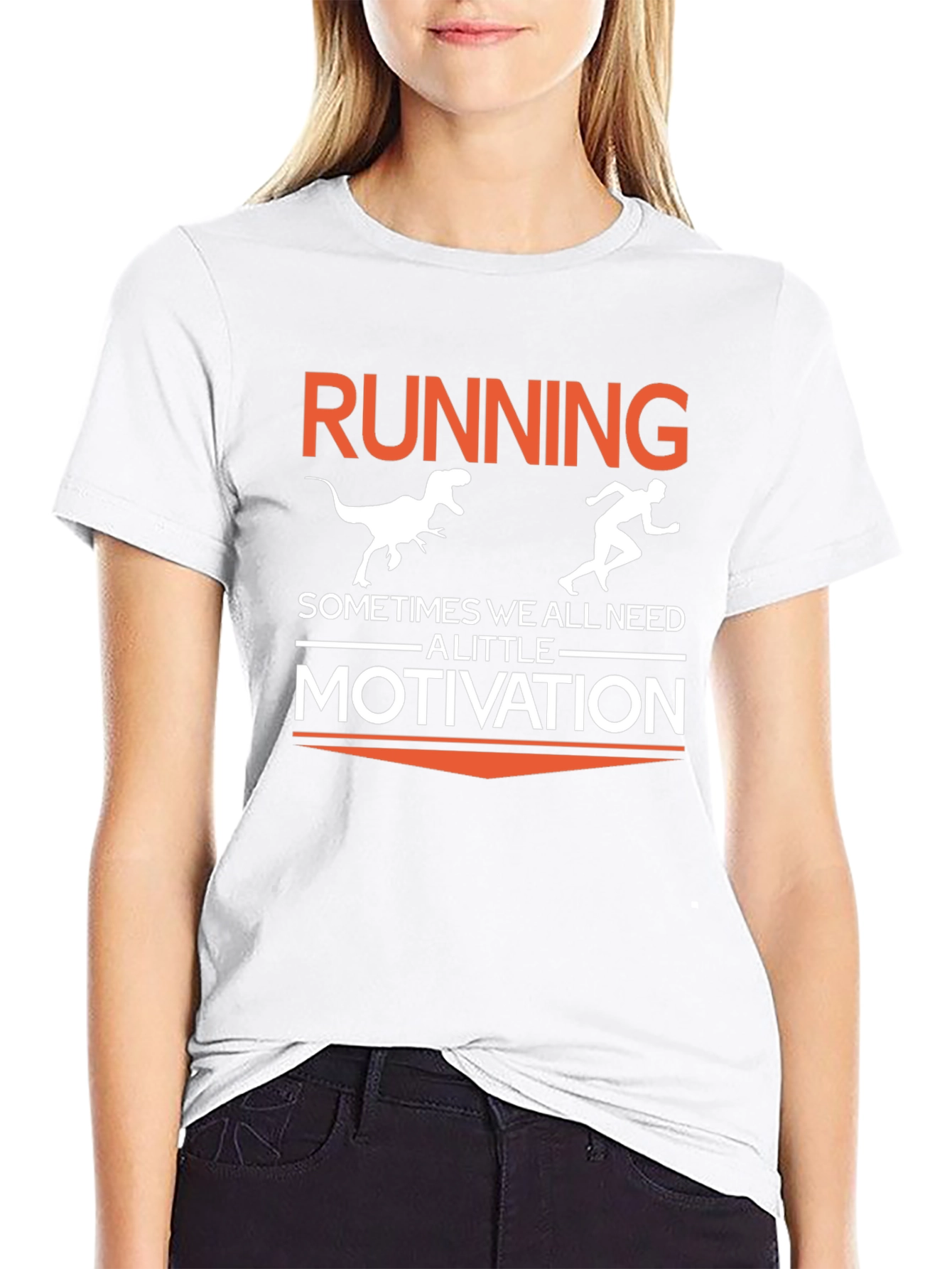 Running Motivation Graphic T-Shirt