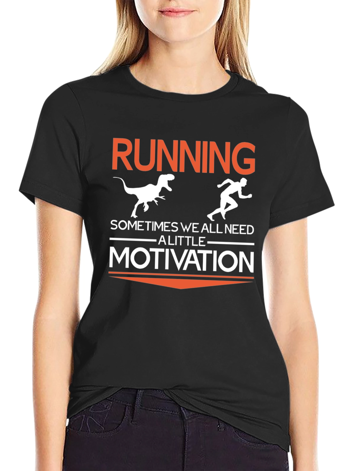 Running Motivation Graphic T-Shirt