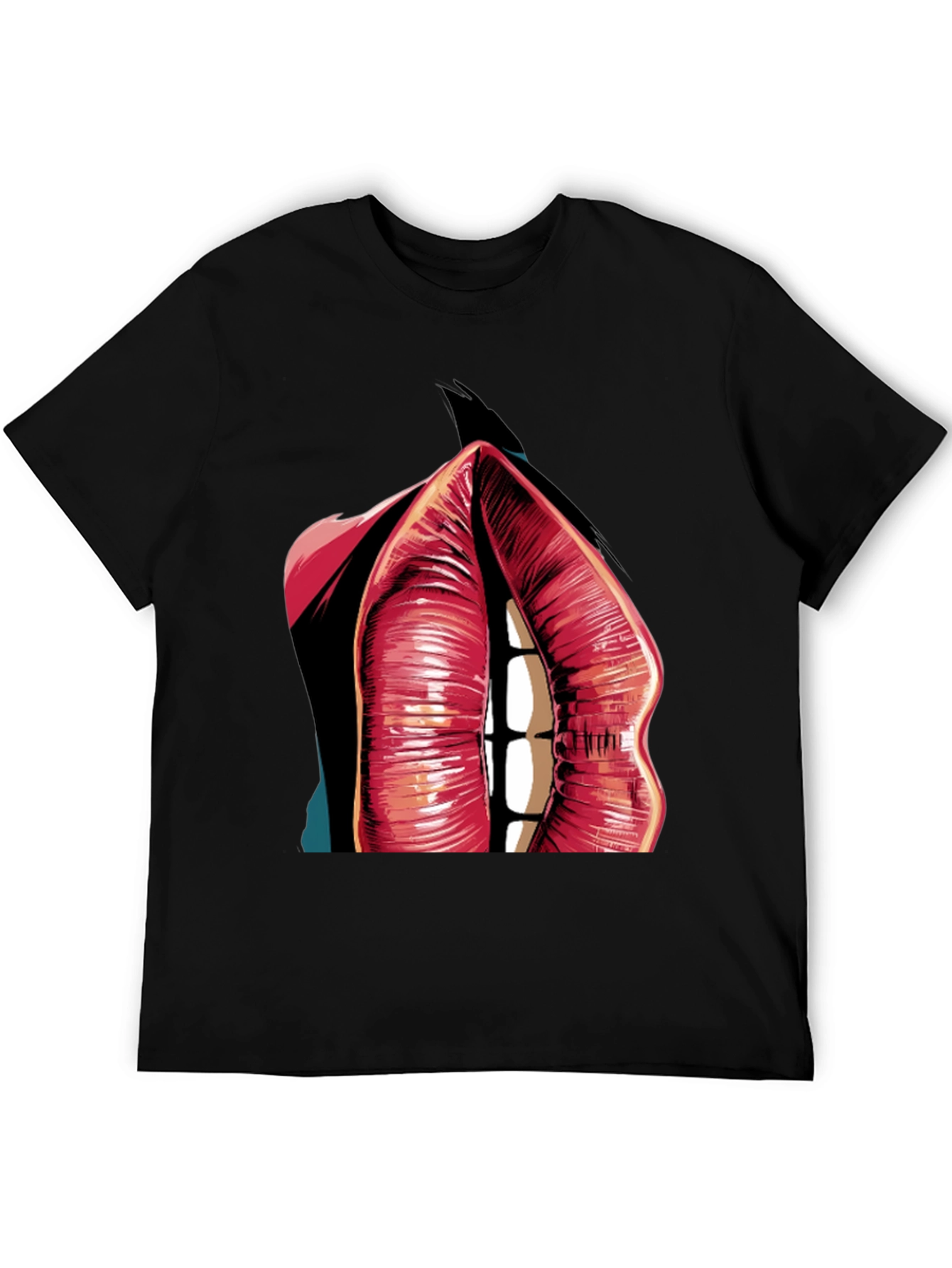 Lip Art Graphic T-Shirt
