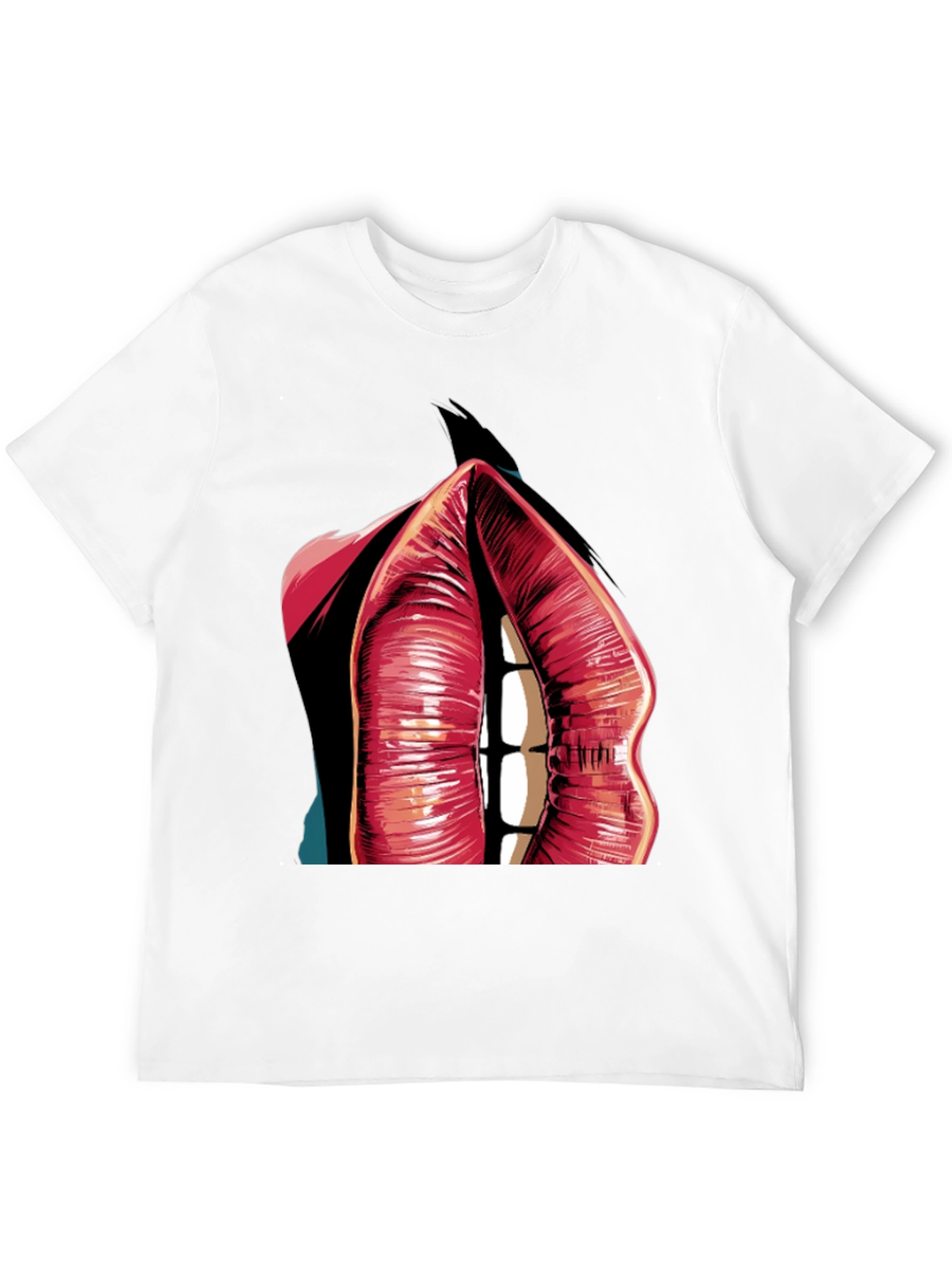 Lip Art Graphic T-Shirt