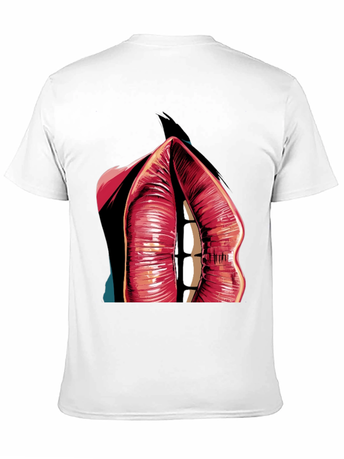 Lip Art Graphic T-Shirt