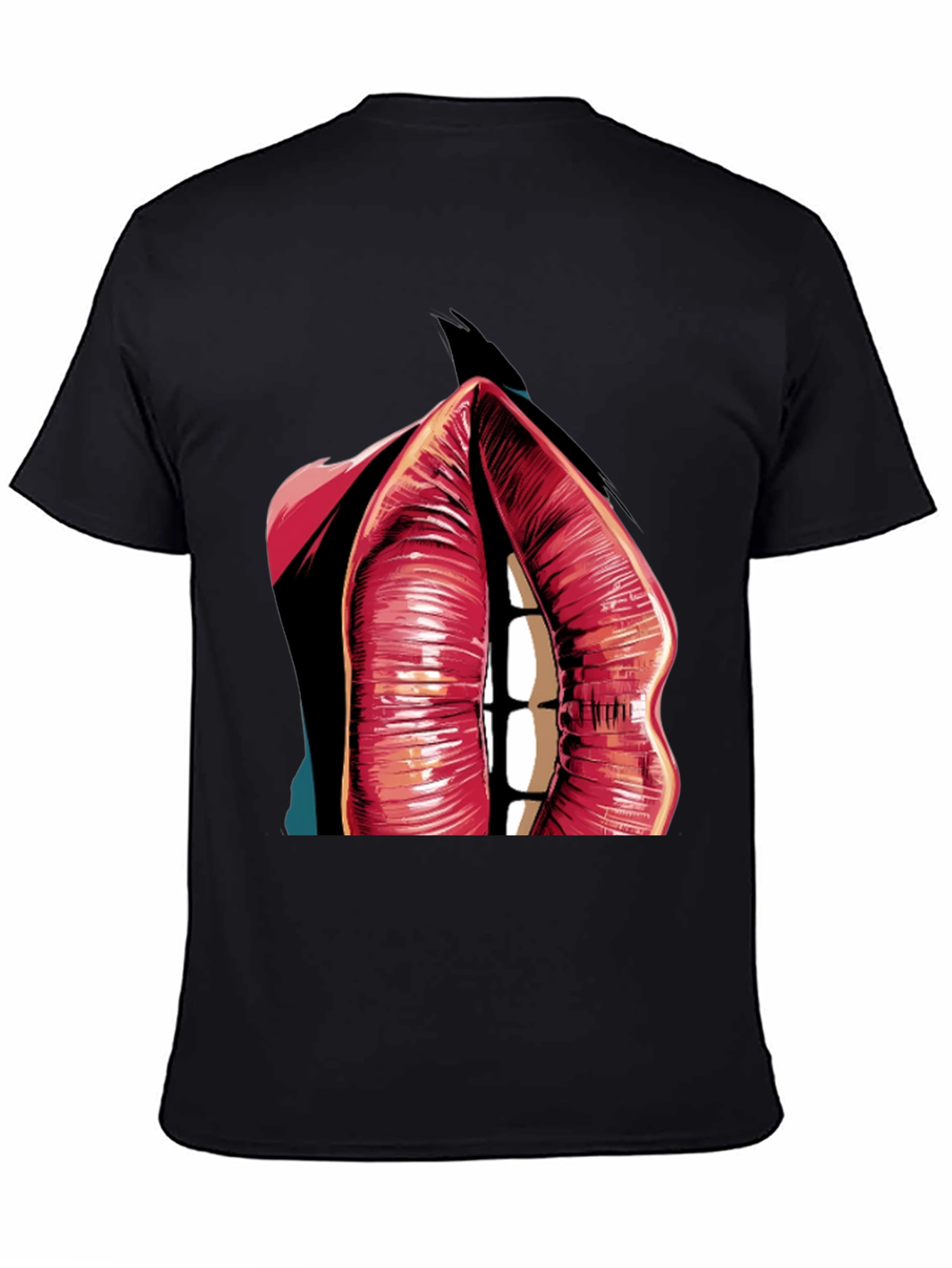 Lip Art Graphic T-Shirt