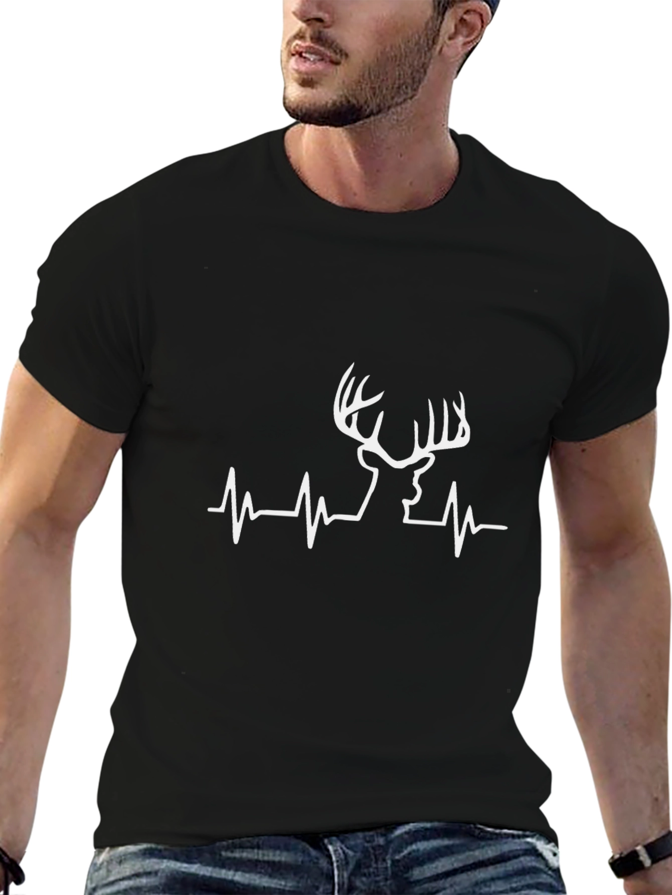 Deer Heartbeat T-Shirt - Hunting Tee
