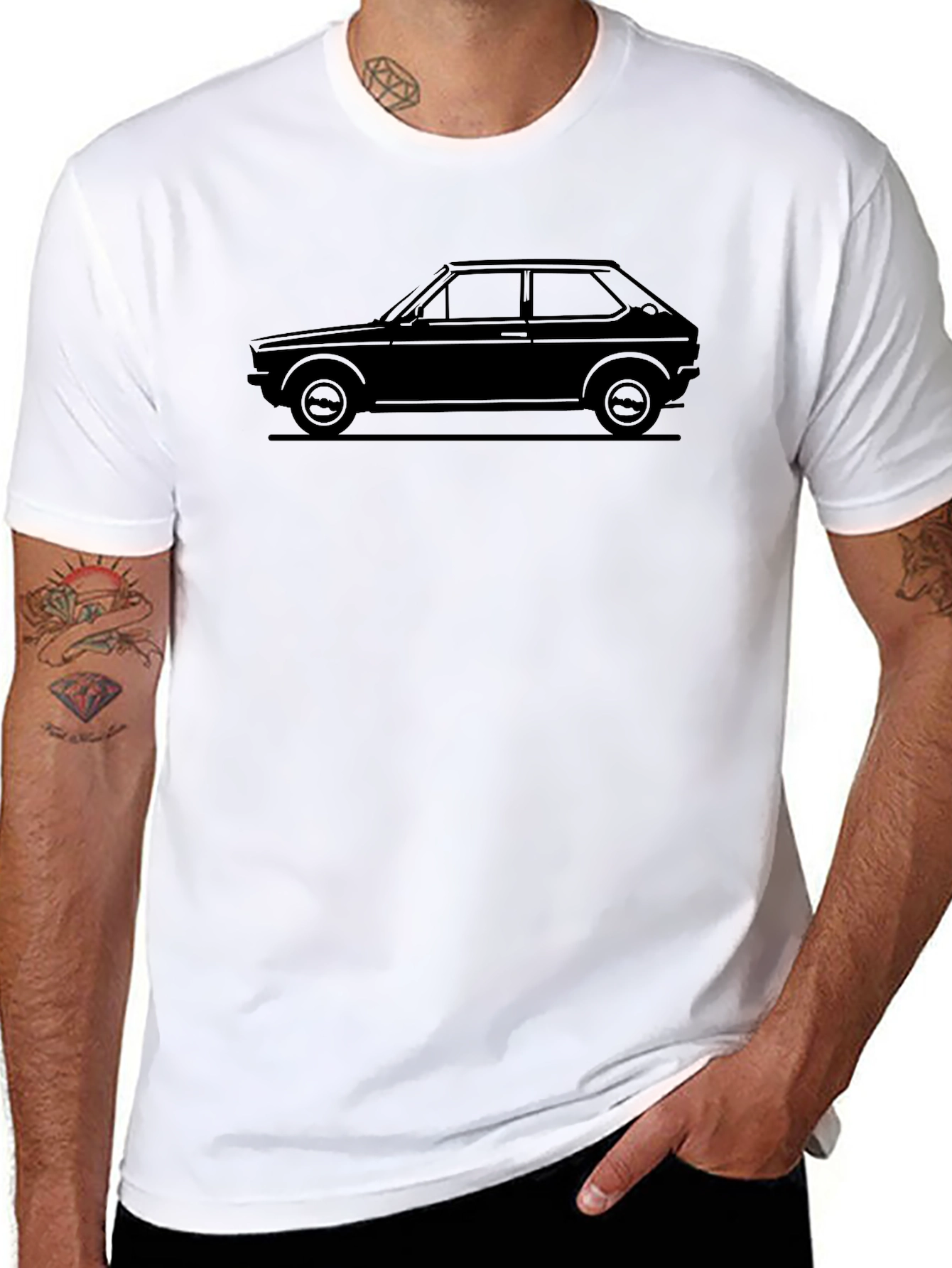 Classic Car Silhouette T-Shirt