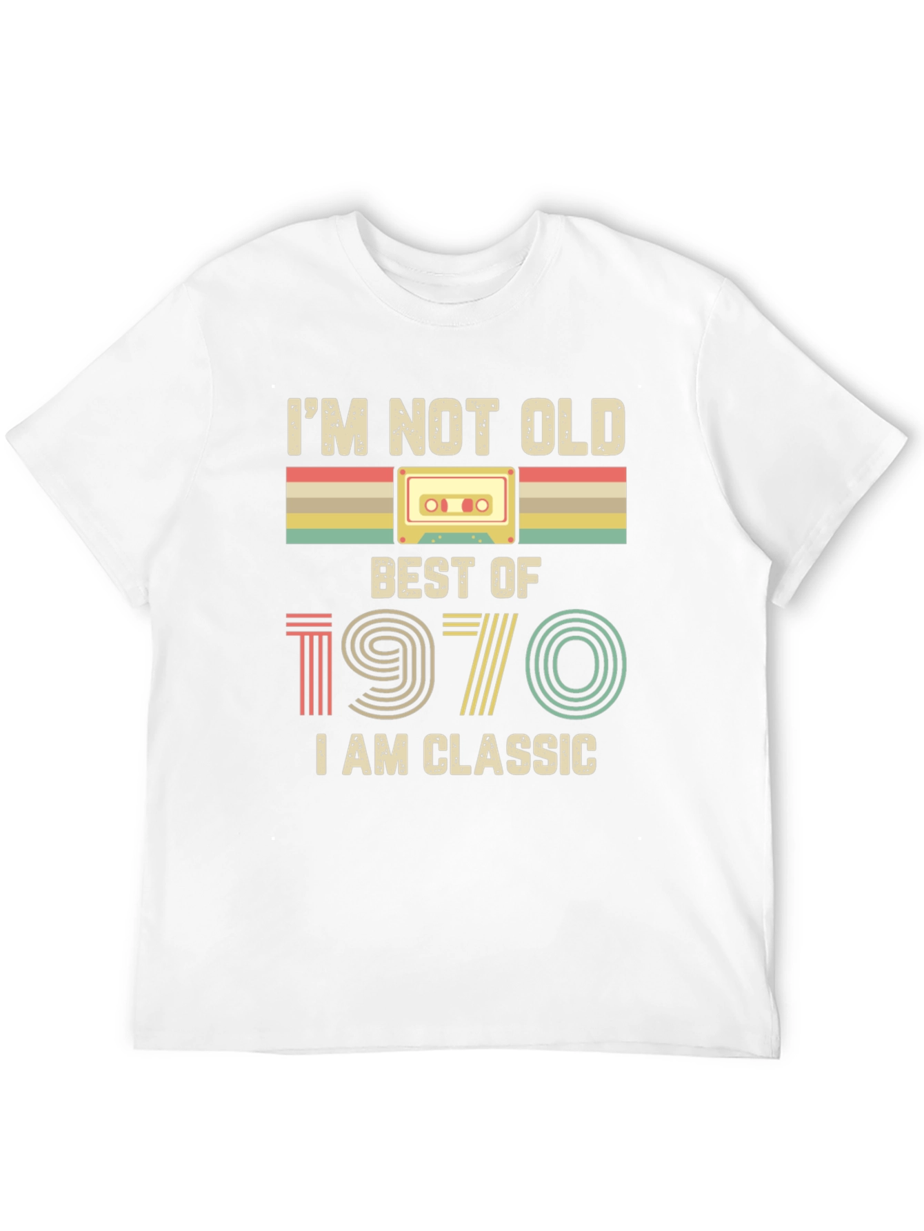 Retro Best of 1970 Graphic Tee