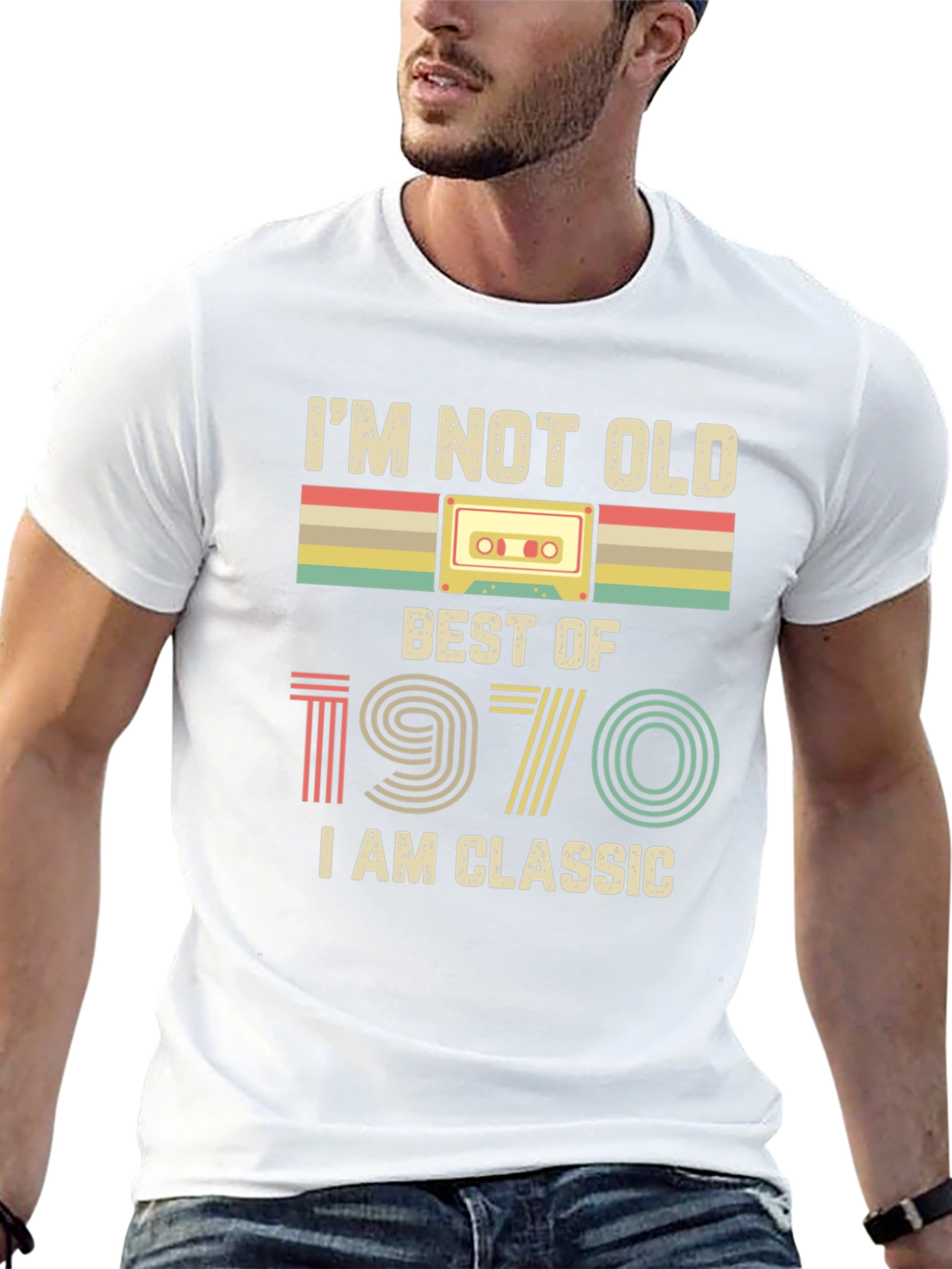 Retro Best of 1970 Graphic Tee