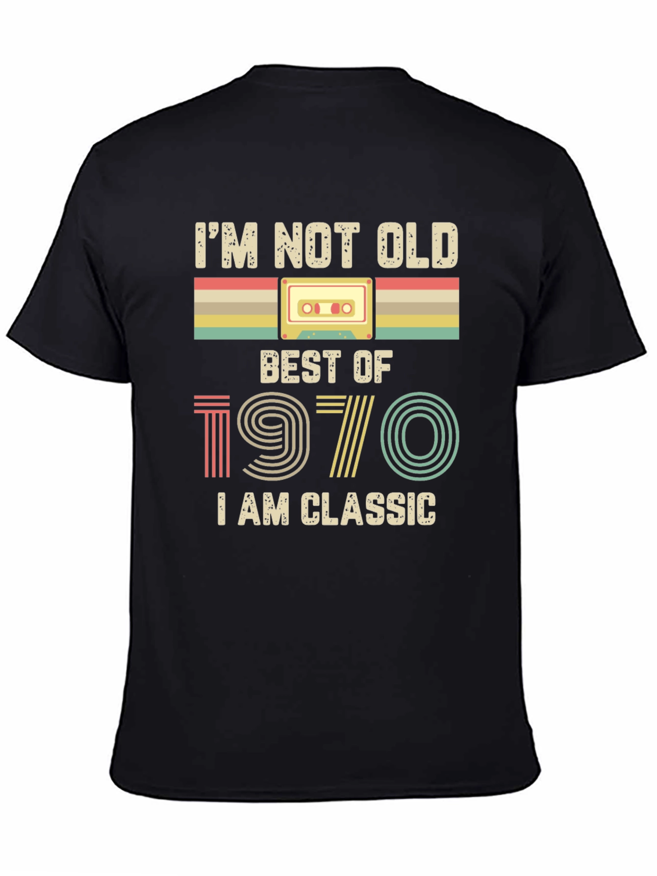 Retro Best of 1970 Graphic Tee