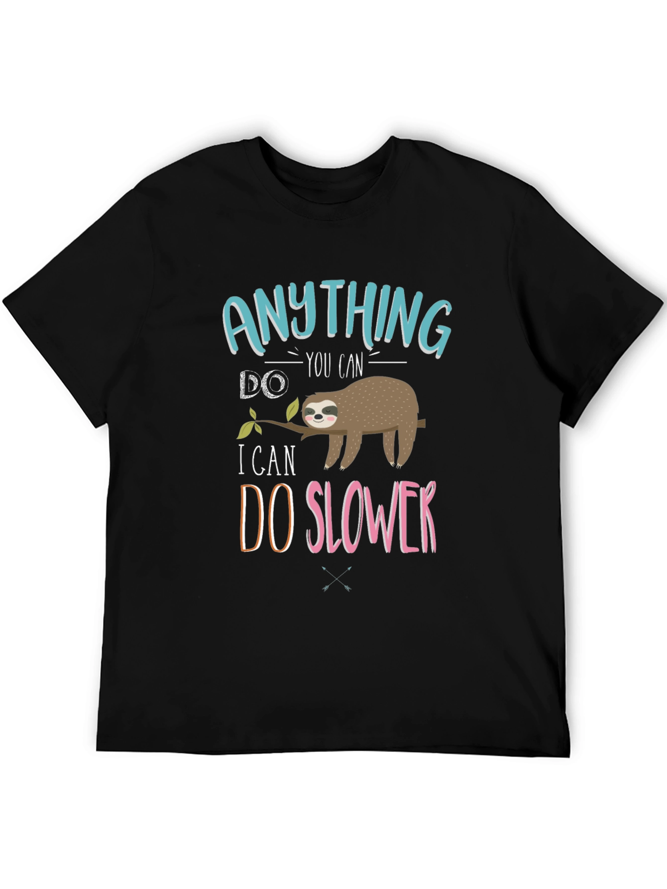 Funny Sloth Graphic T-Shirt