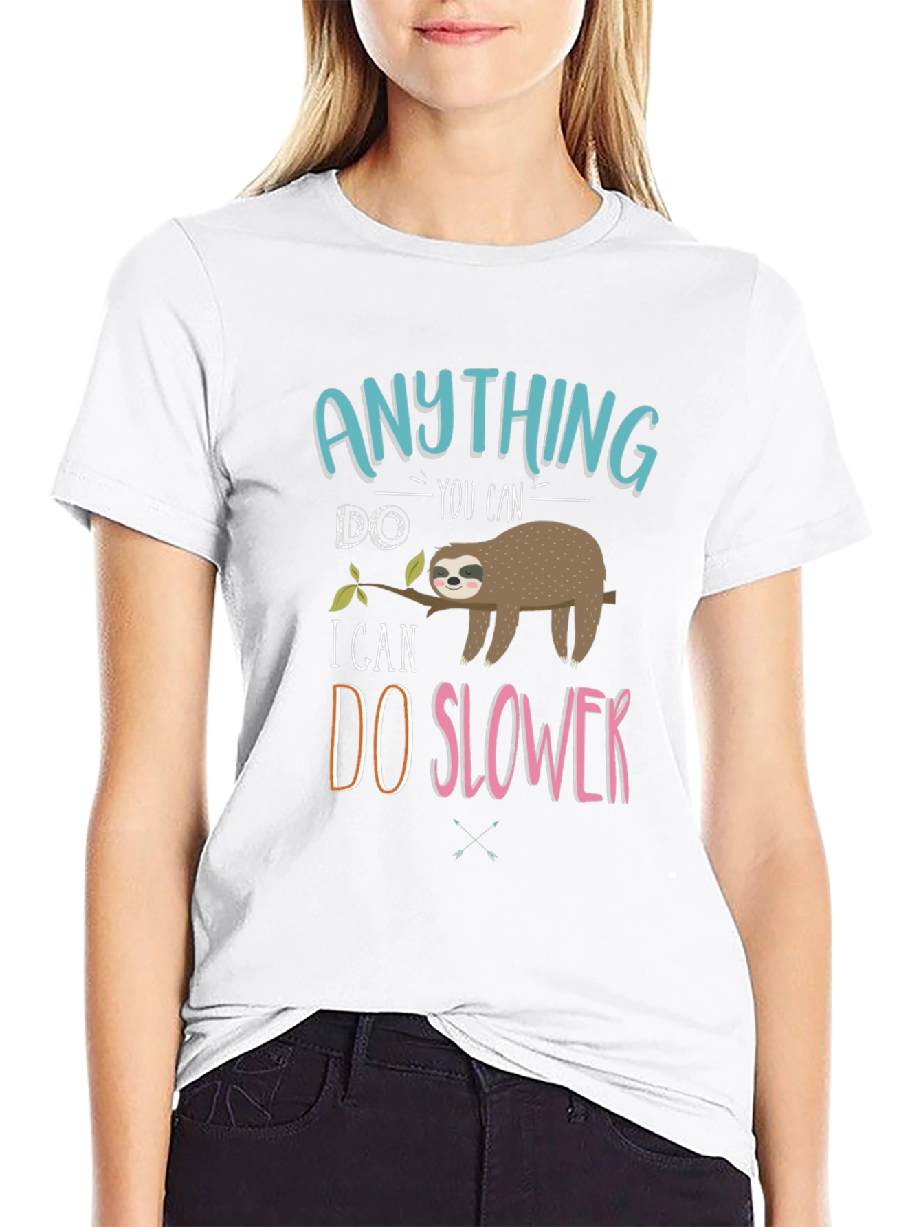 Funny Sloth Graphic T-Shirt