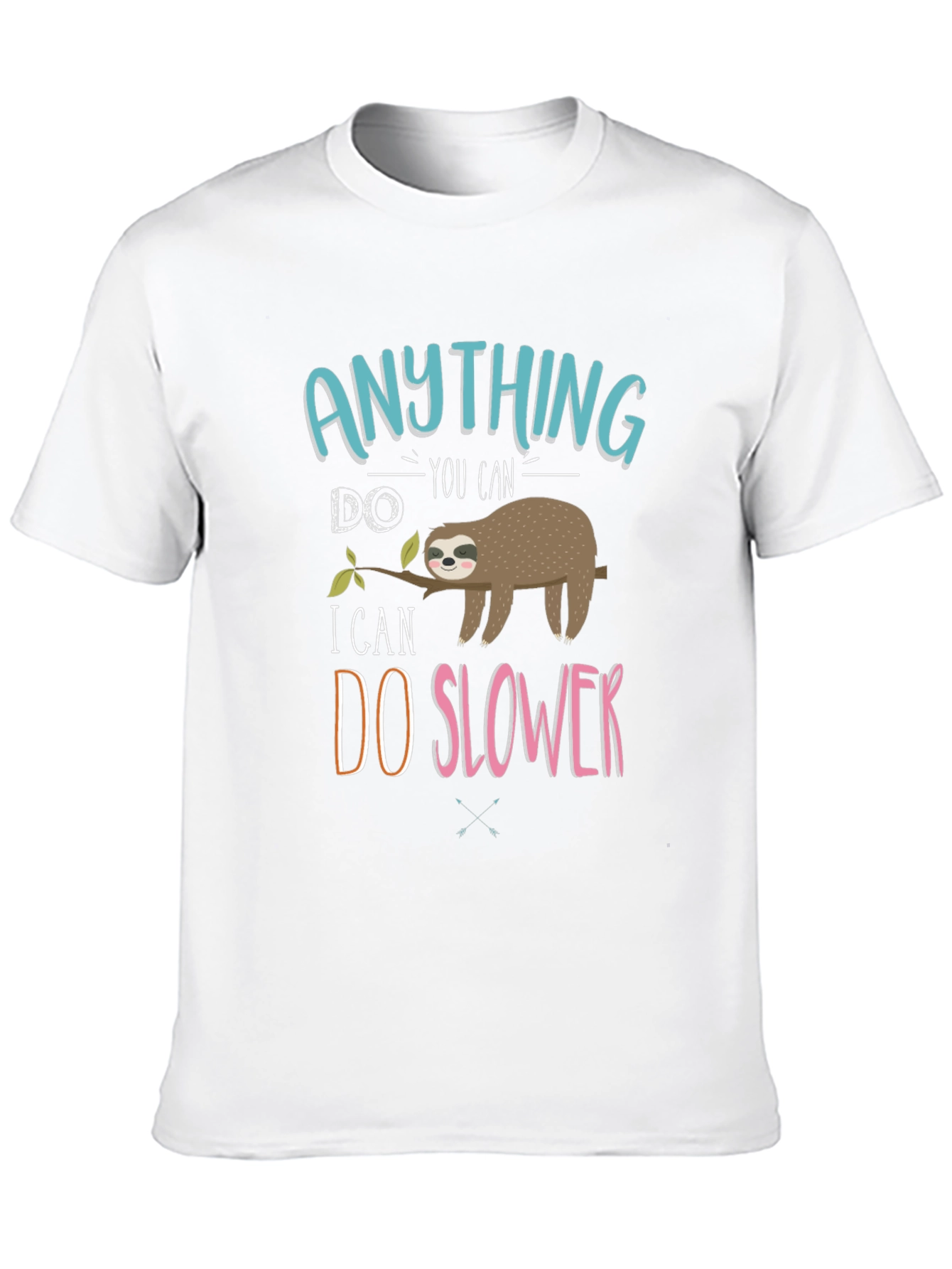 Funny Sloth Graphic T-Shirt