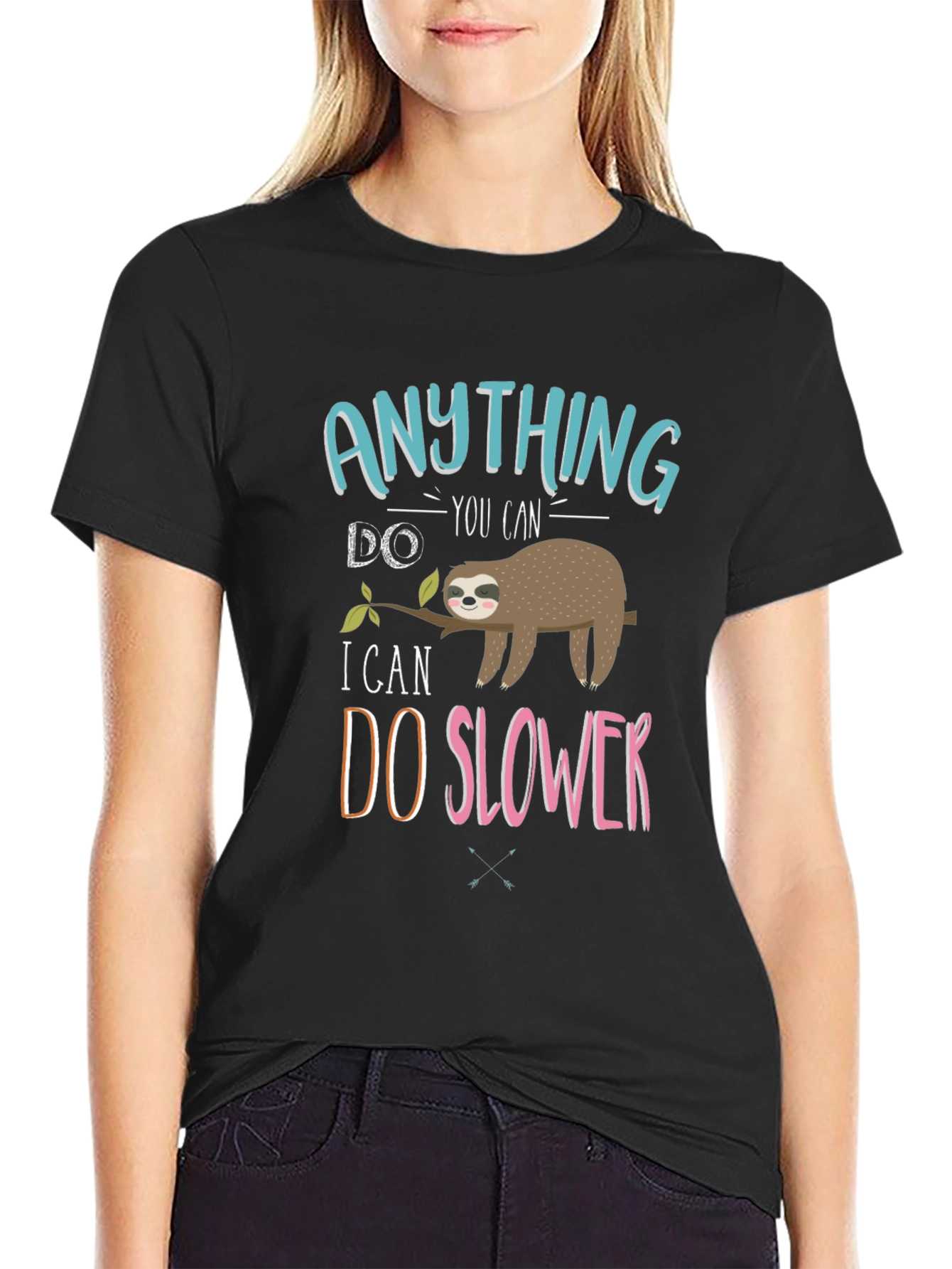 Funny Sloth Graphic T-Shirt
