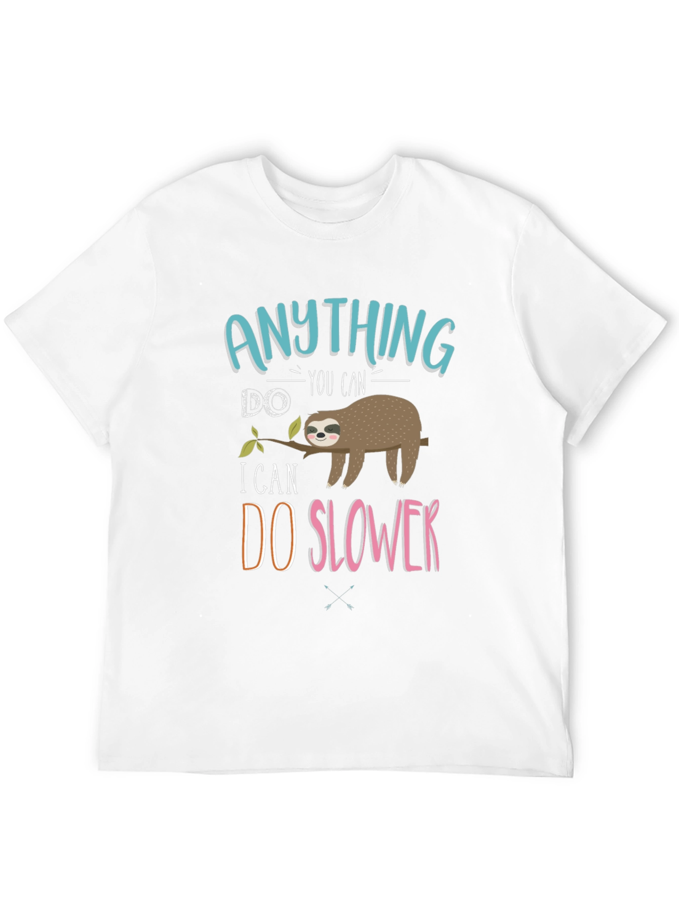 Funny Sloth Graphic T-Shirt