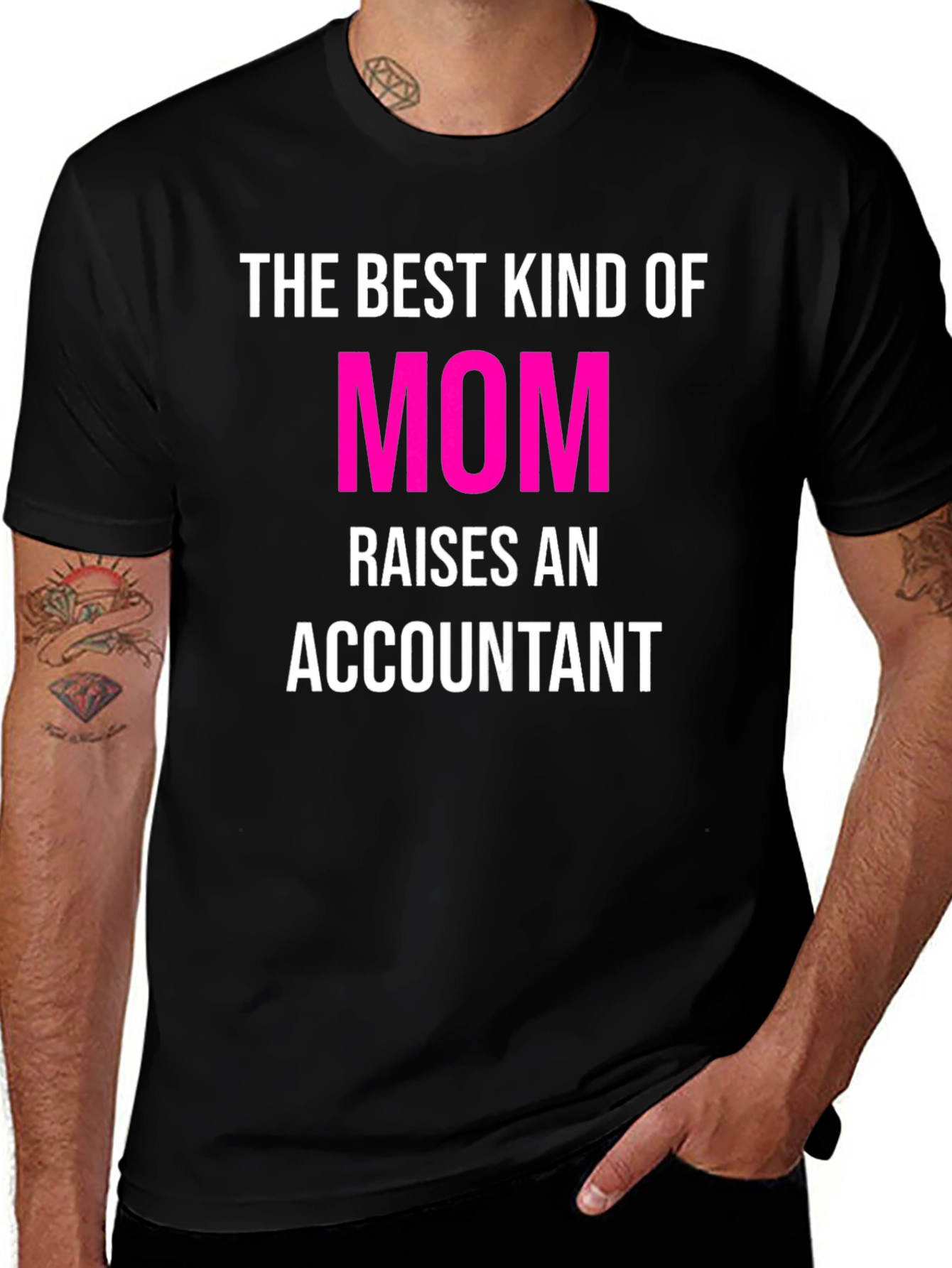 Accountant Mom T-Shirt - The Best Kind of Mom