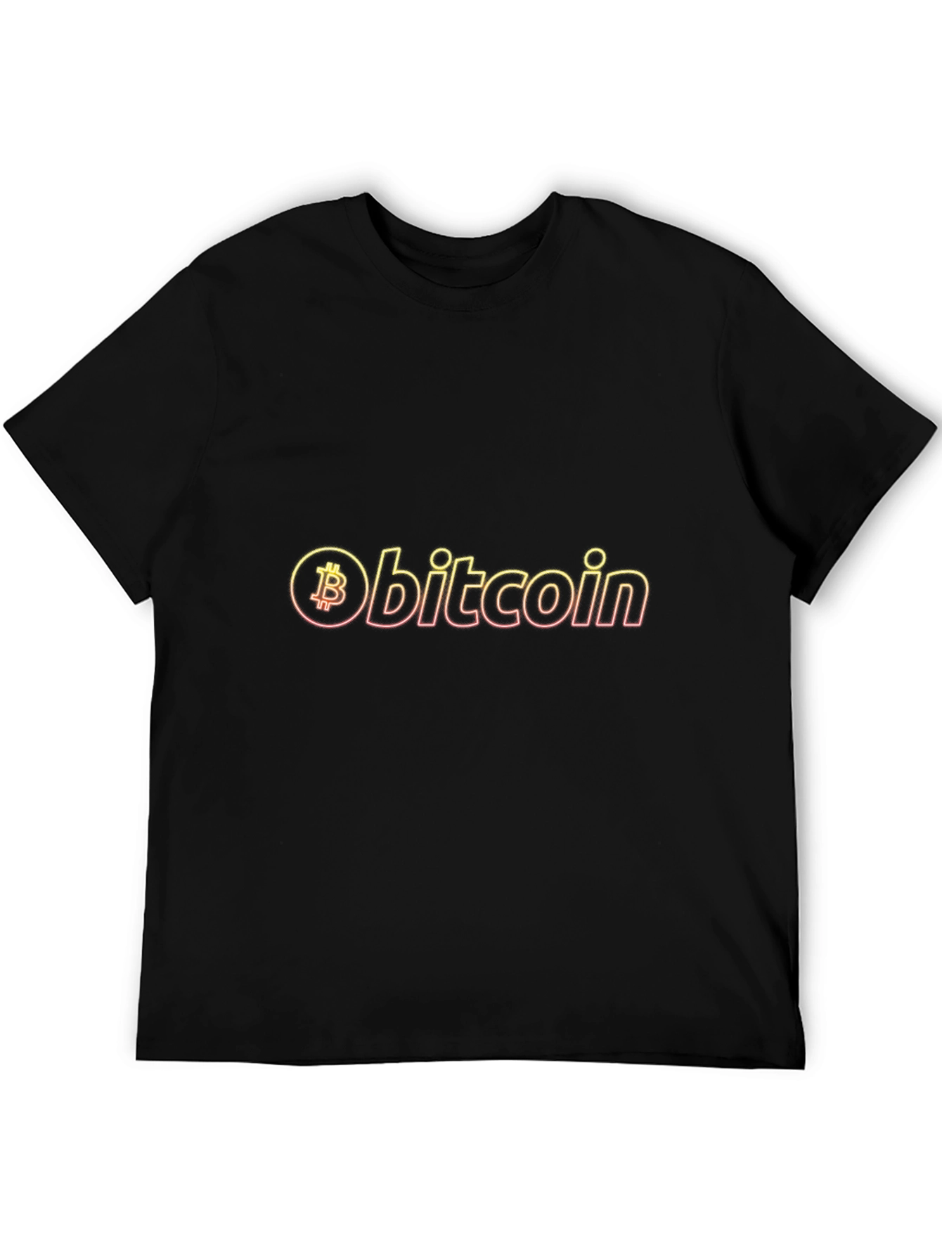 Bitcoin Crypto Black T-Shirt - Stylish Bitcoin Design