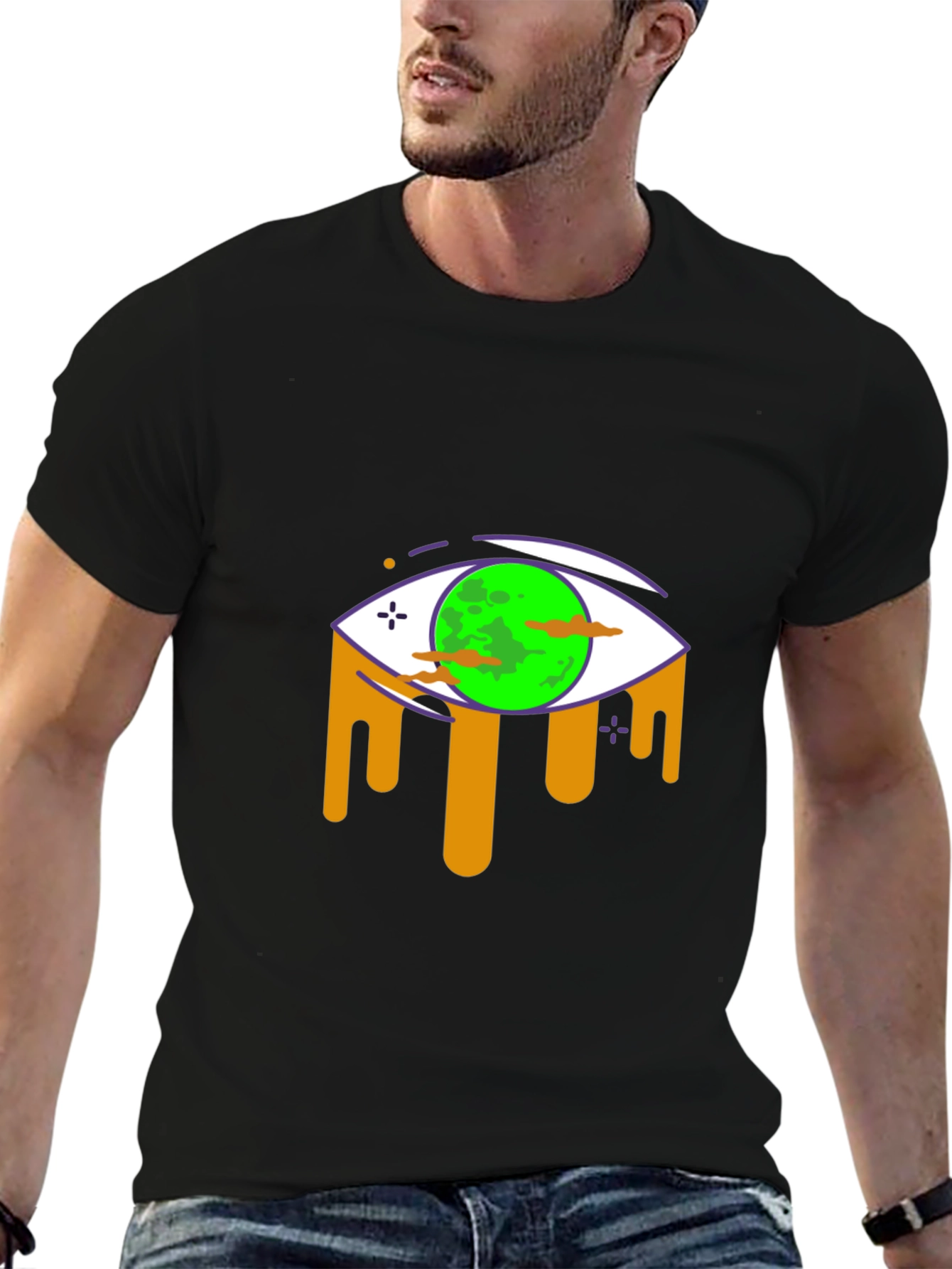 Eye See the World T-Shirt Unique Graphic Tee