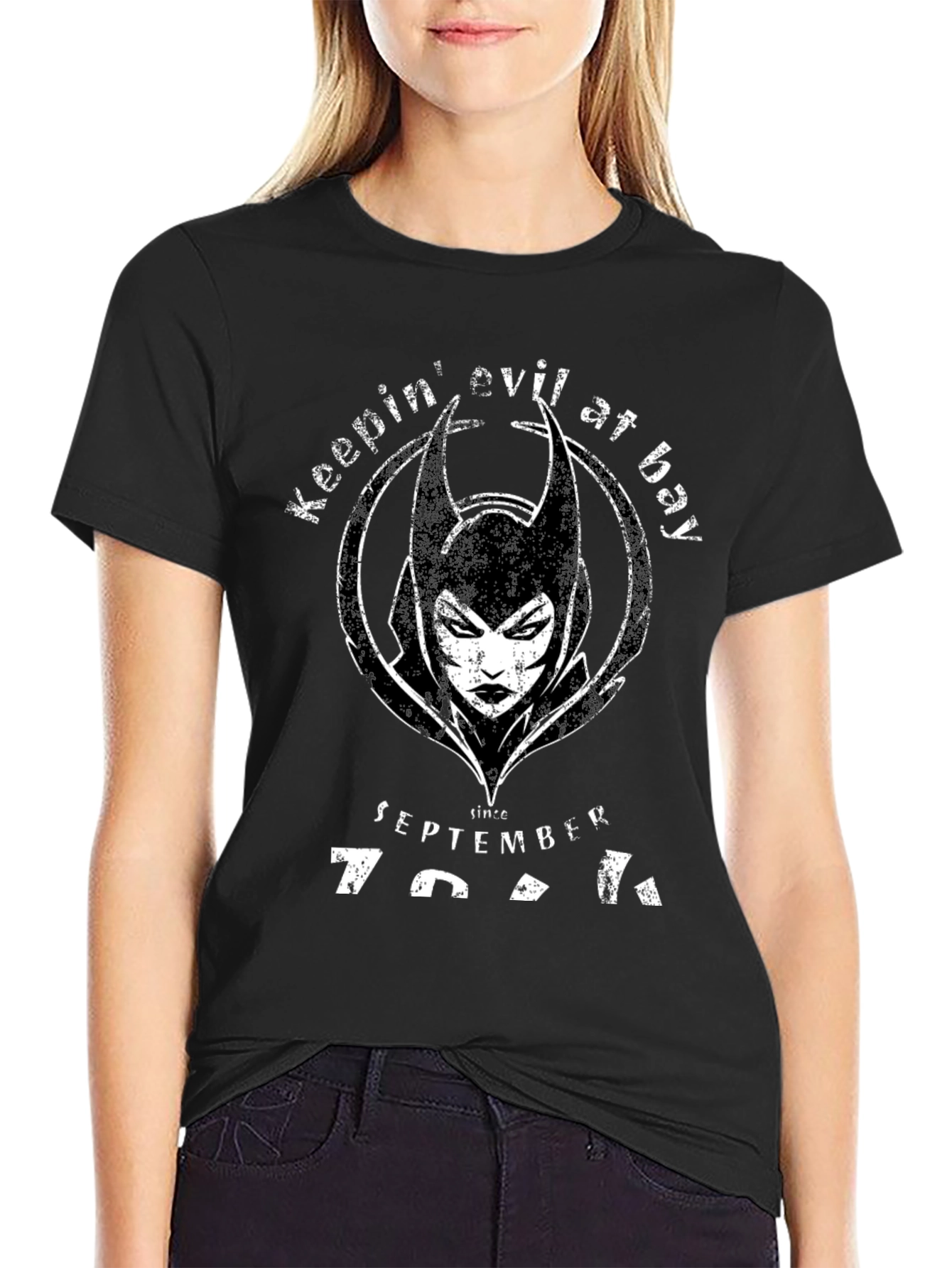 Keepin Evil at Bay Graphic Tee