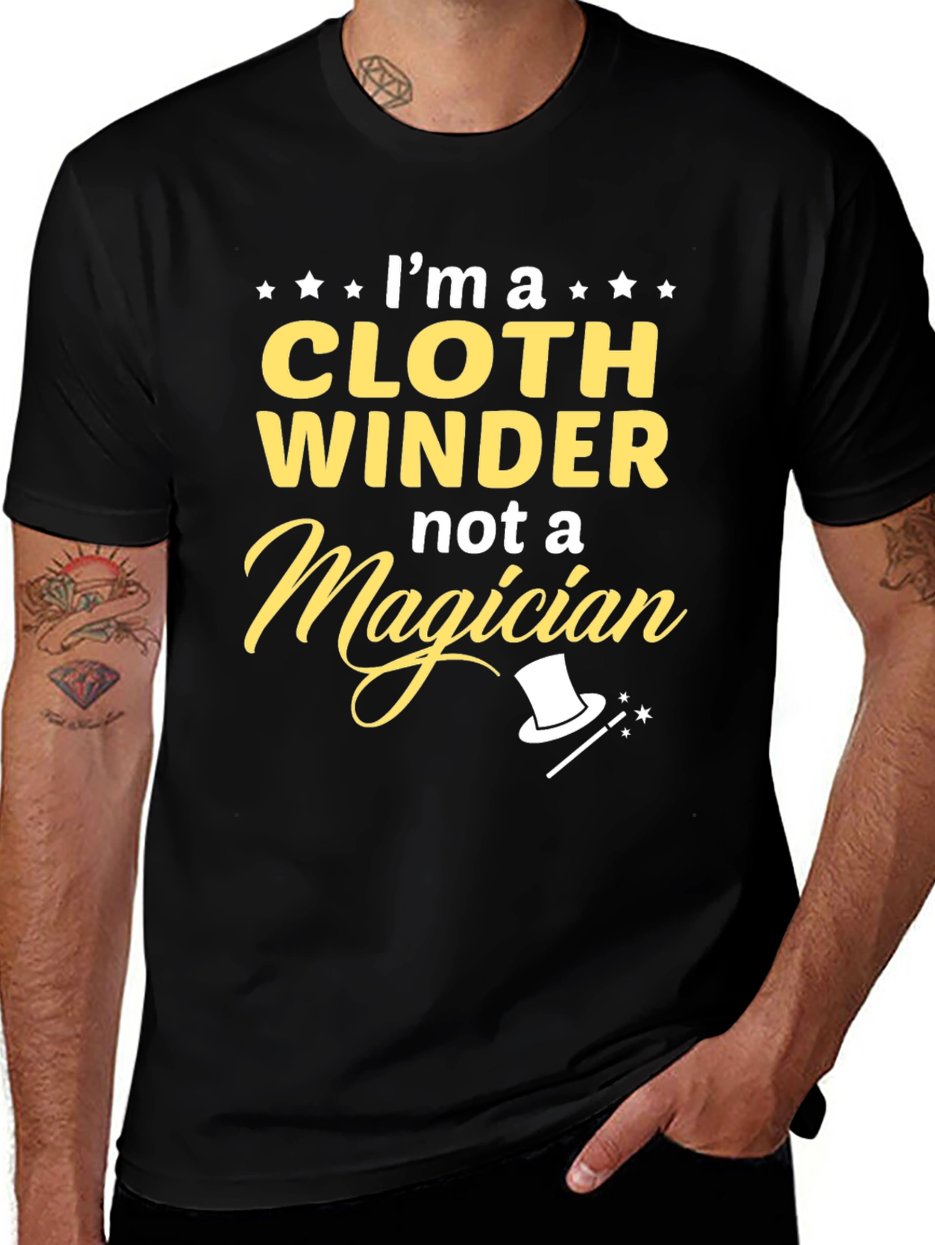 Cloth Winder T-Shirt - Funny Profession Tee