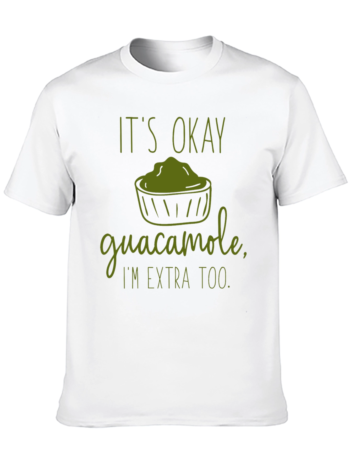 Its Okay Guacamole Graphic Tee