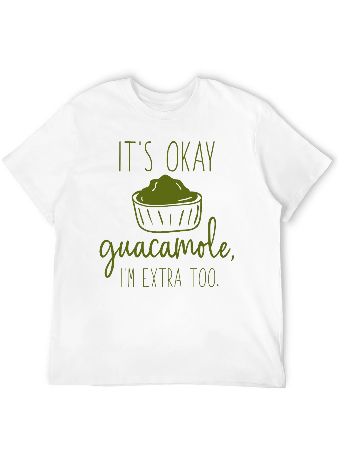 Its Okay Guacamole Graphic Tee
