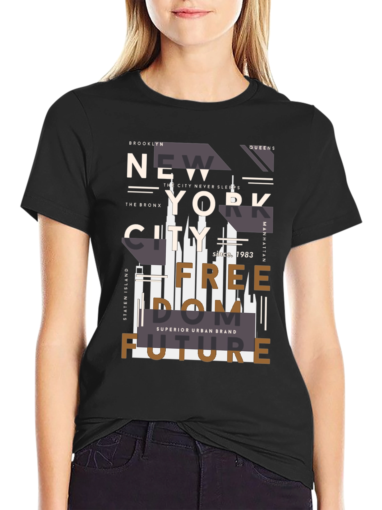 New York City Graphic Print Tee