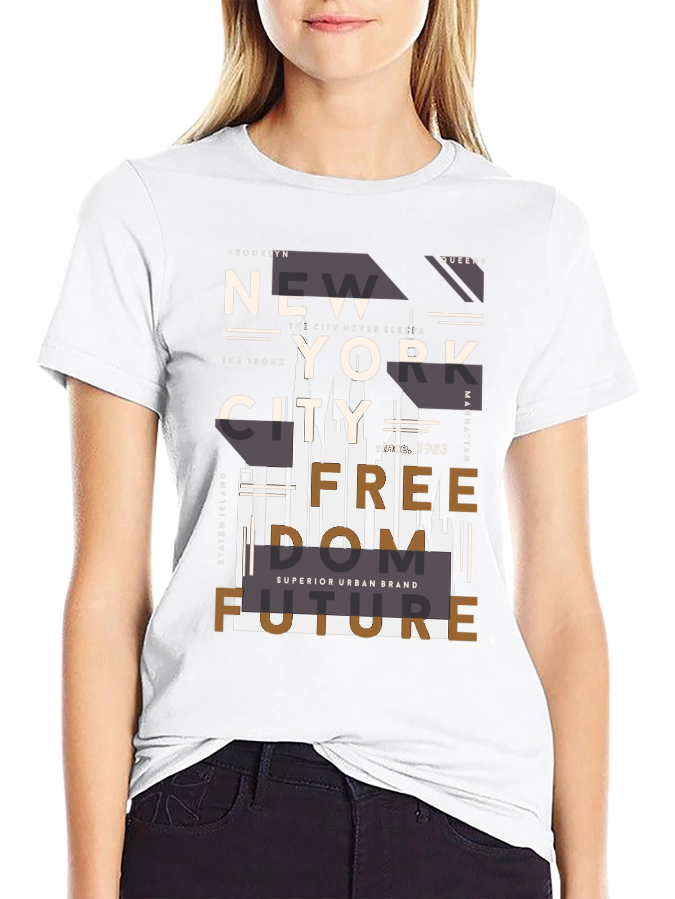 New York City Graphic Print Tee