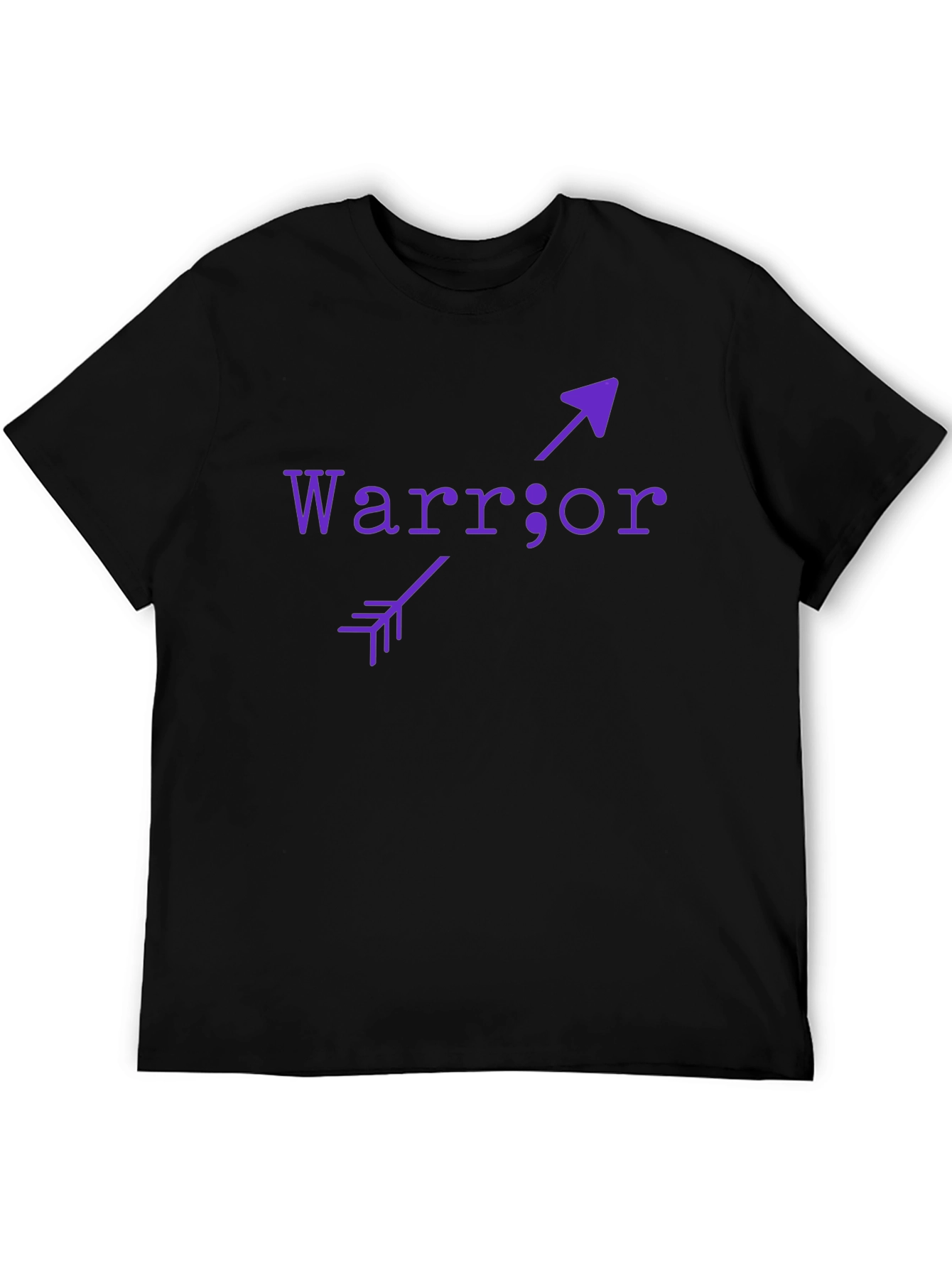 Warrior Arrow Graphic Tee - Inspirational Shirt