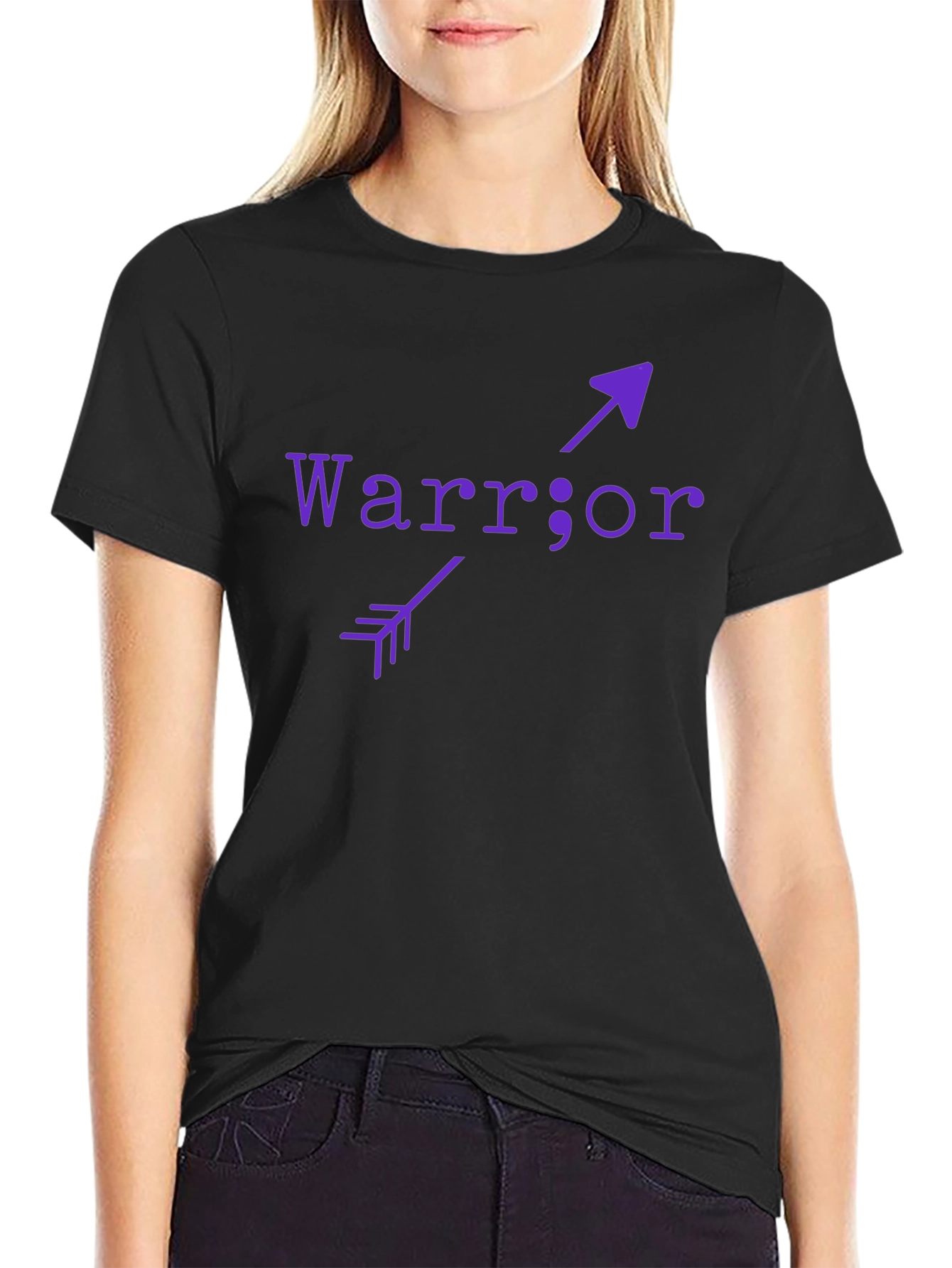 Warrior Arrow Graphic Tee - Inspirational Shirt