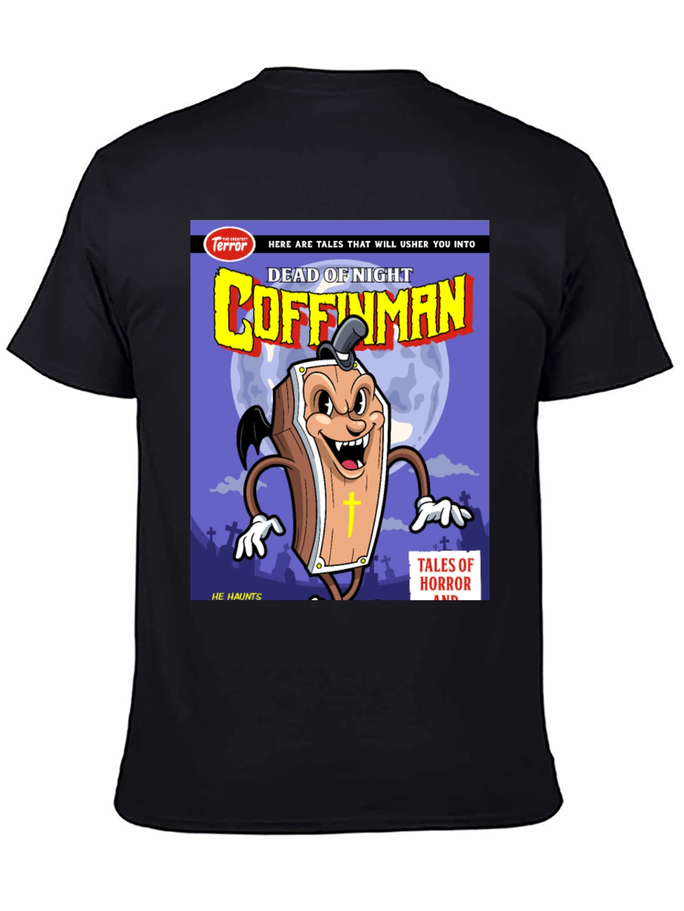 Coffinman Horror Comic T-Shirt