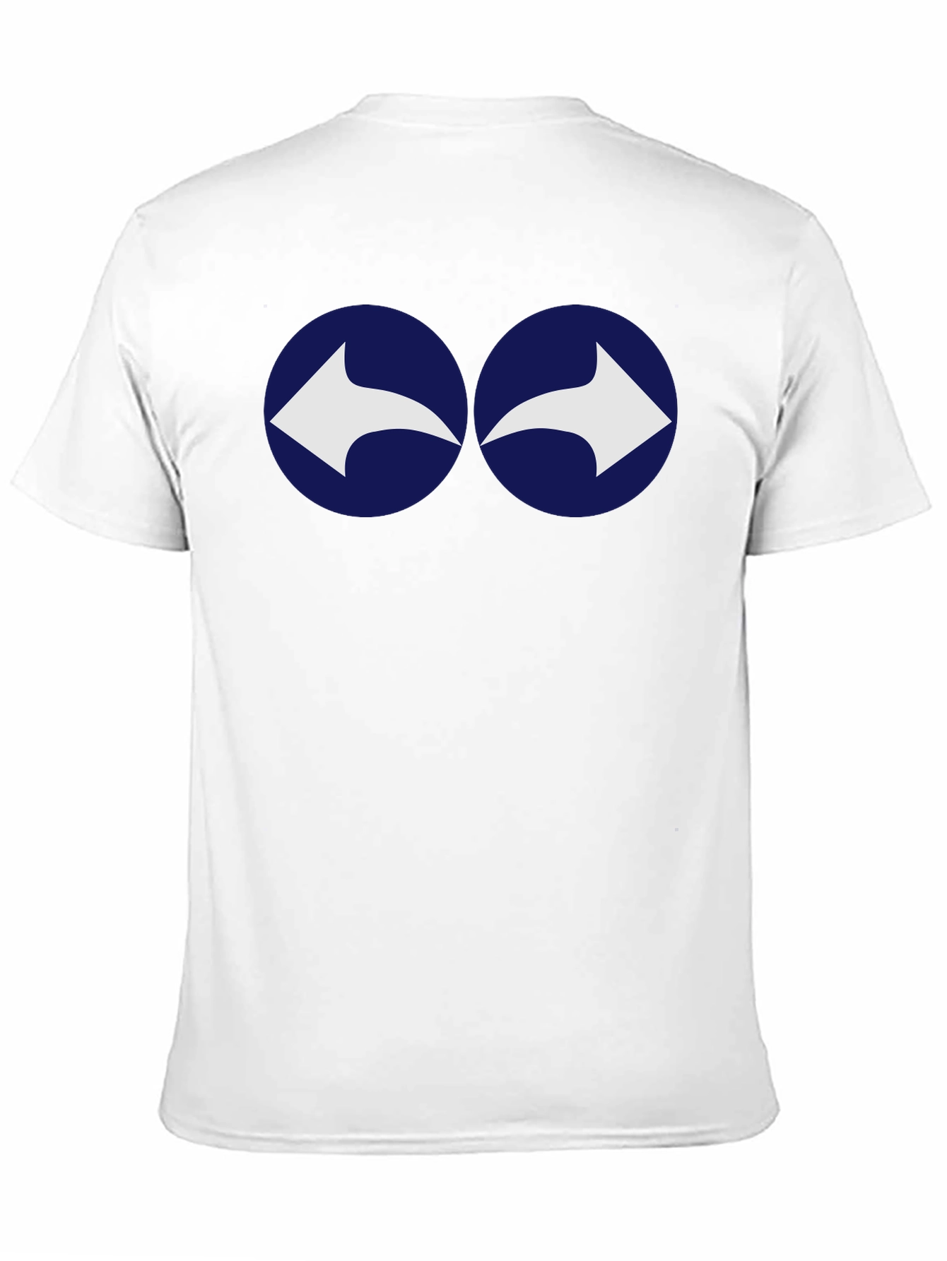 Retro Arrows Graphic Tee - Soft Cotton Casual Shirt