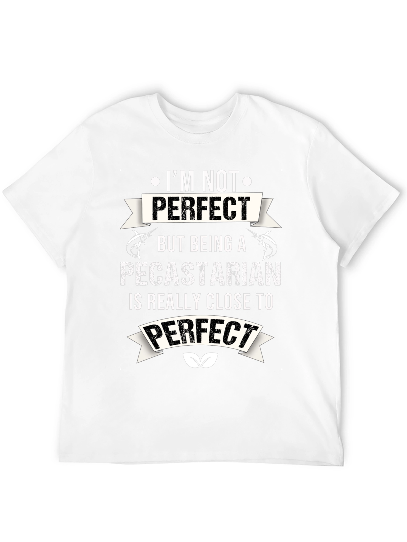 Pecastarian Perfect Black Graphic Tee