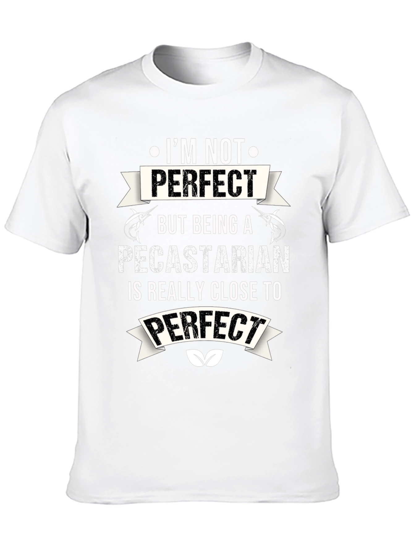 Pecastarian Perfect Black Graphic Tee