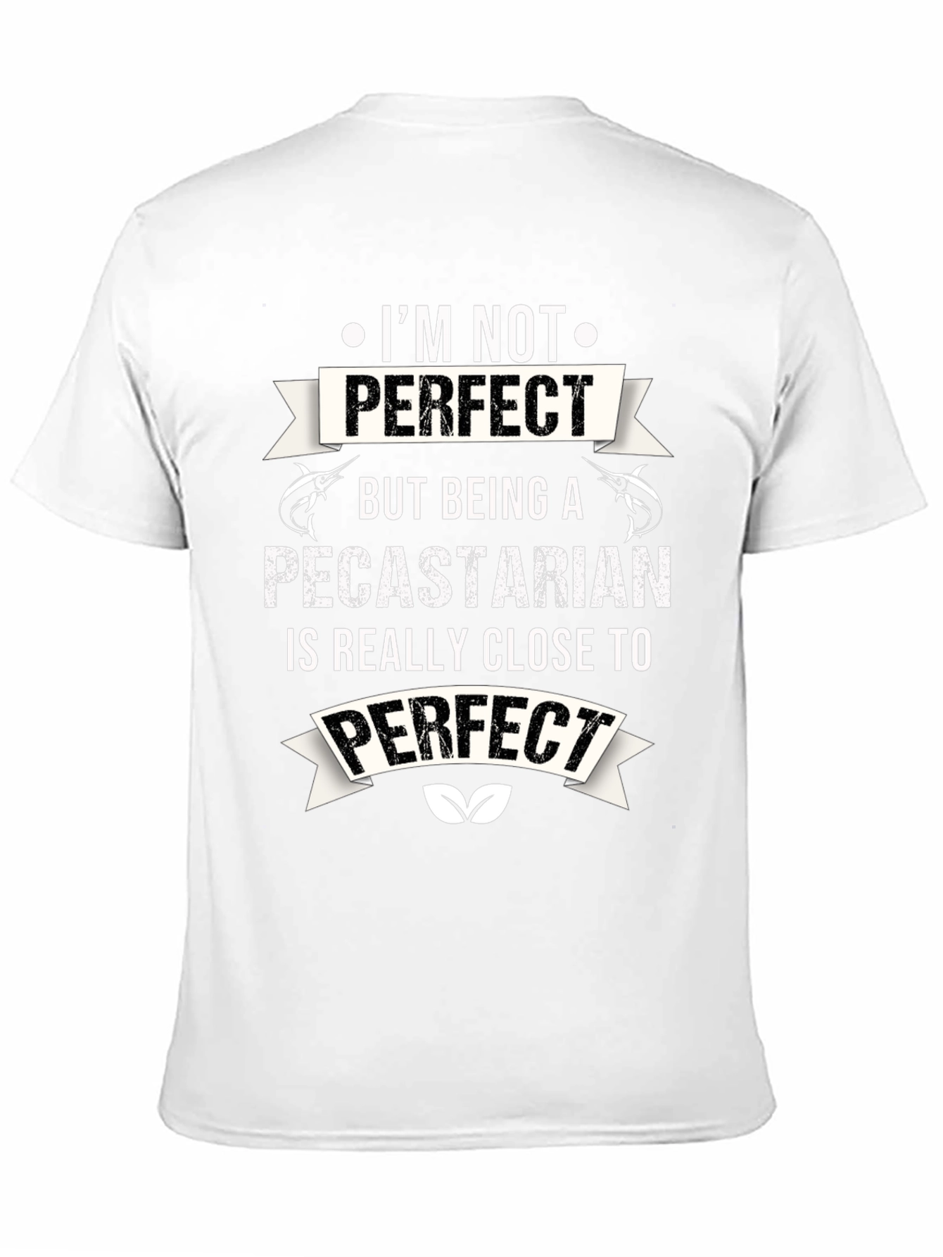 Pecastarian Perfect Black Graphic Tee
