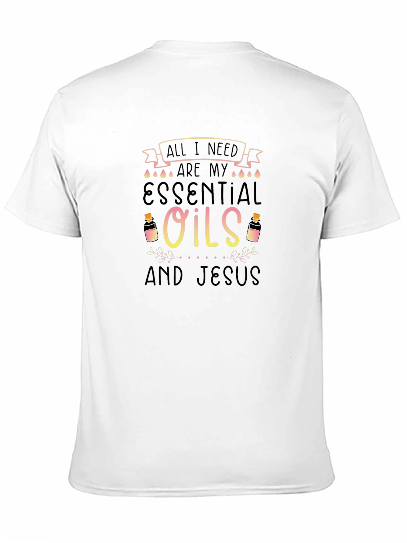 Essential Oils and Jesus Graphic Tee