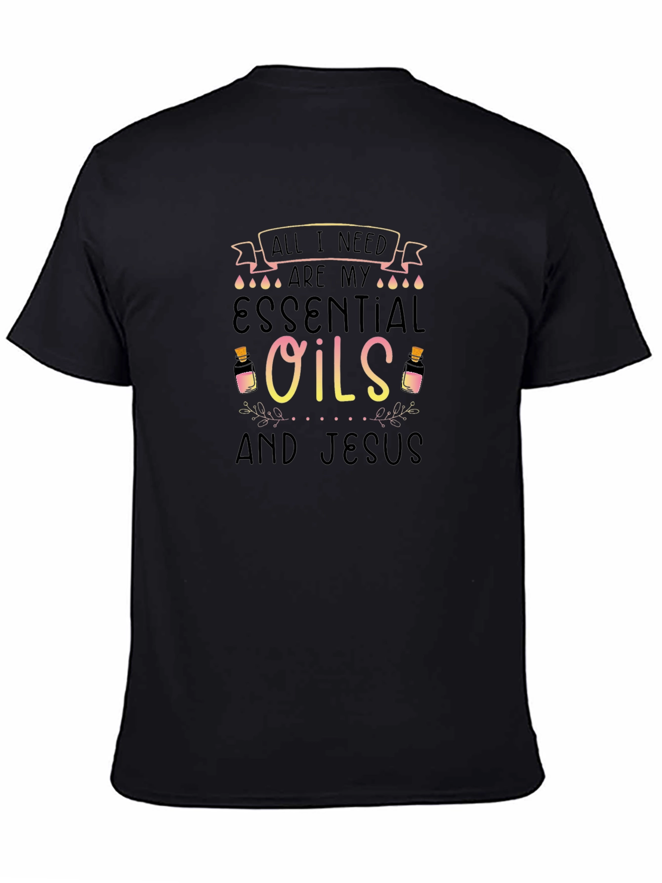 Essential Oils and Jesus Graphic Tee