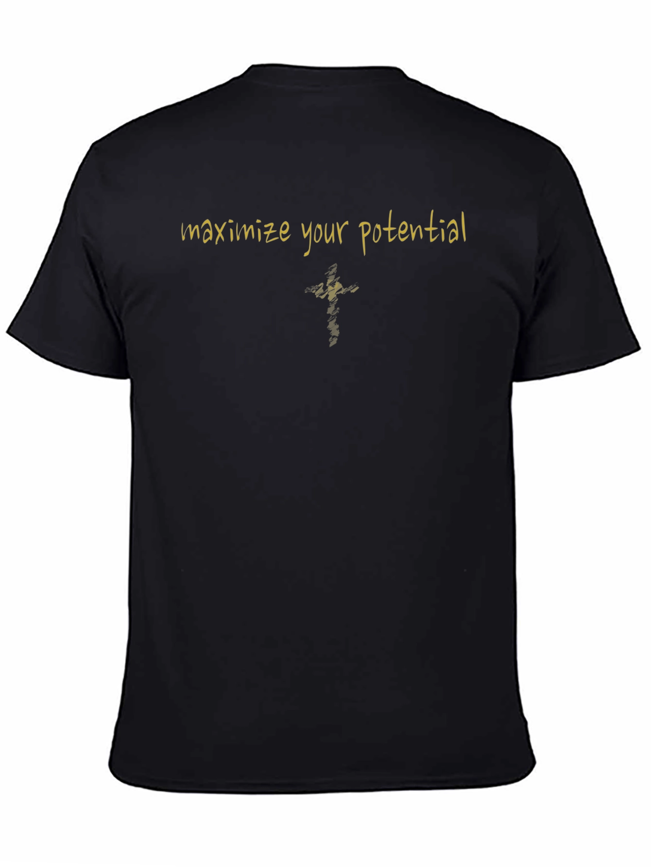 Maximize Potential Black Graphic Tee