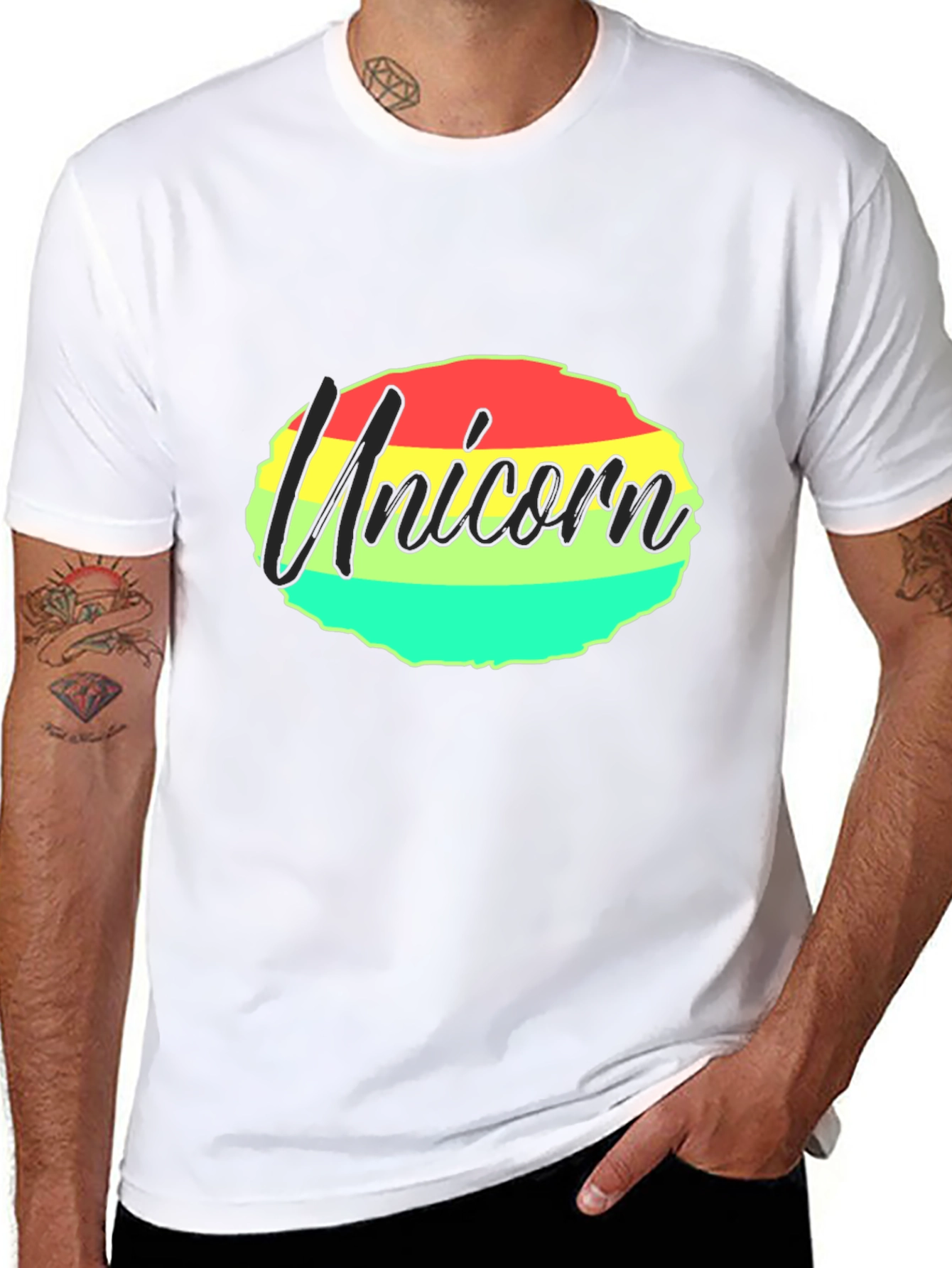 Unicorn Graphic Tee - Casual Style