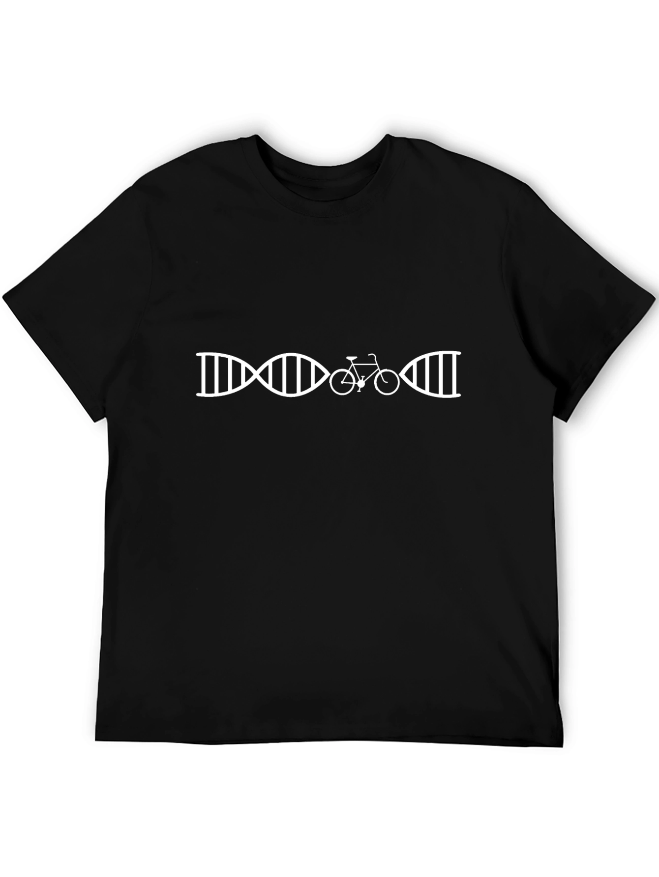 DNA Bicycle Graphic Tee - Cool & Unique Design