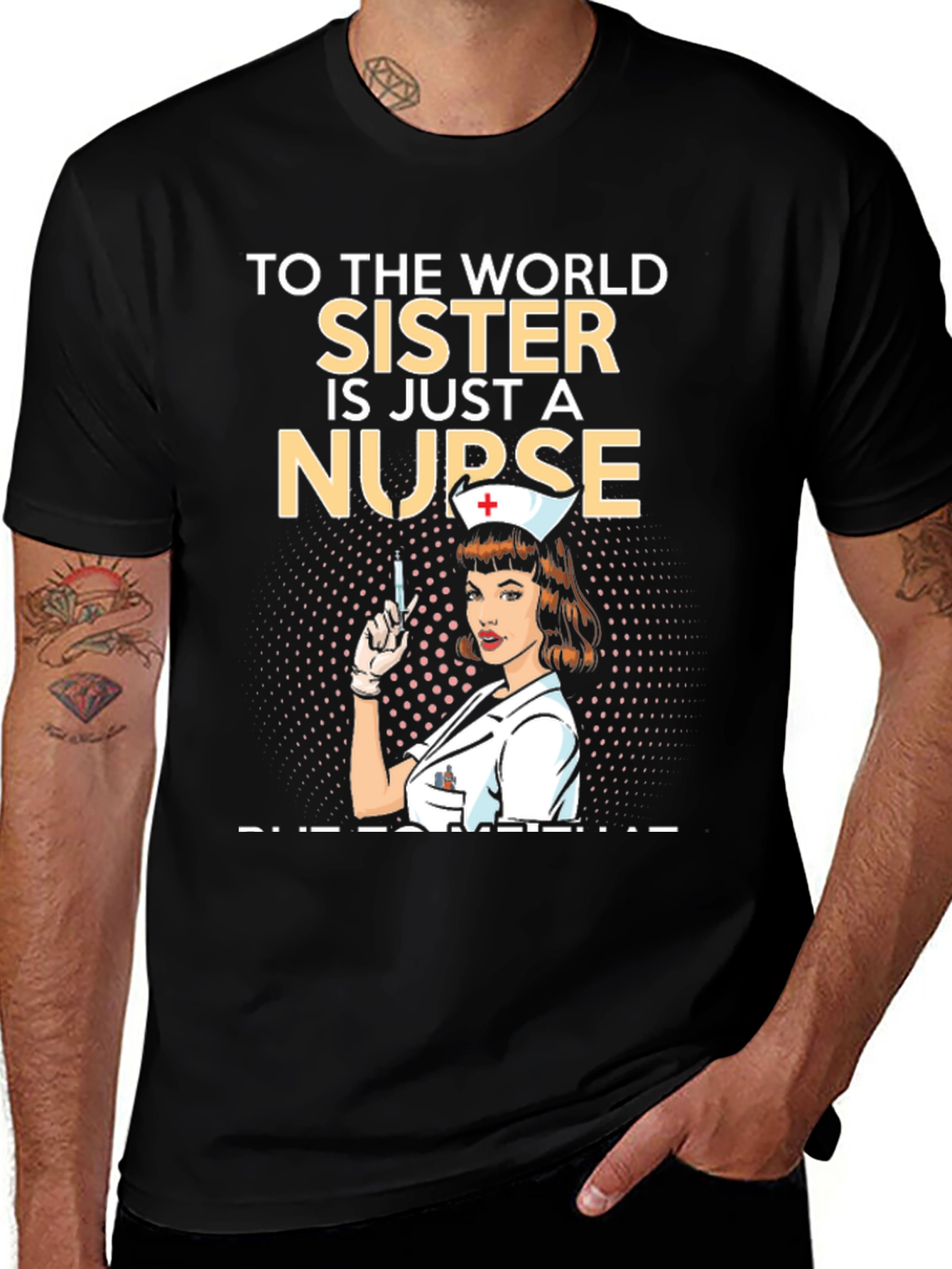 Nurse Sister T-Shirt - Unique Graphic Tee