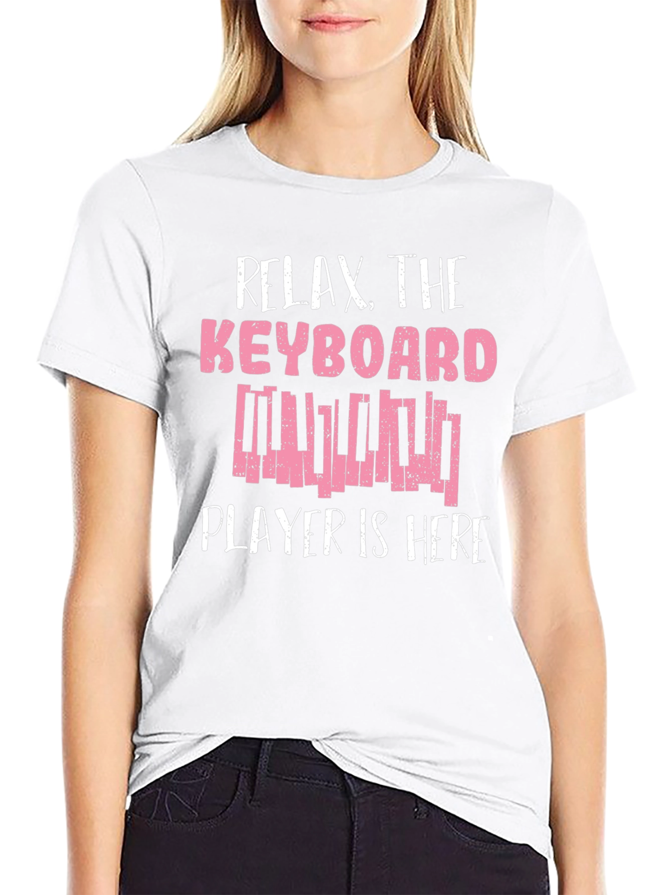 Relax Keyboard Player T-Shirt