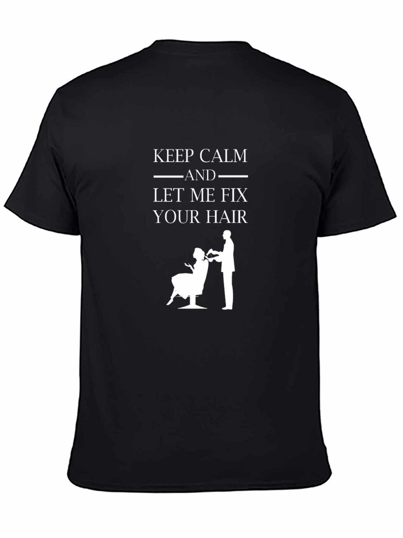 Keep Calm Hair Stylist Graphic Tee