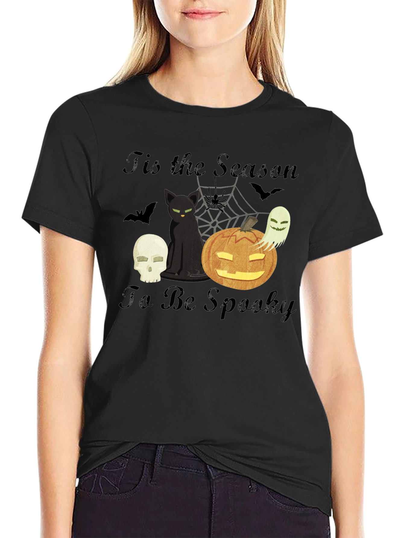 Tis the Season to Be Spooky Halloween T-Shirt