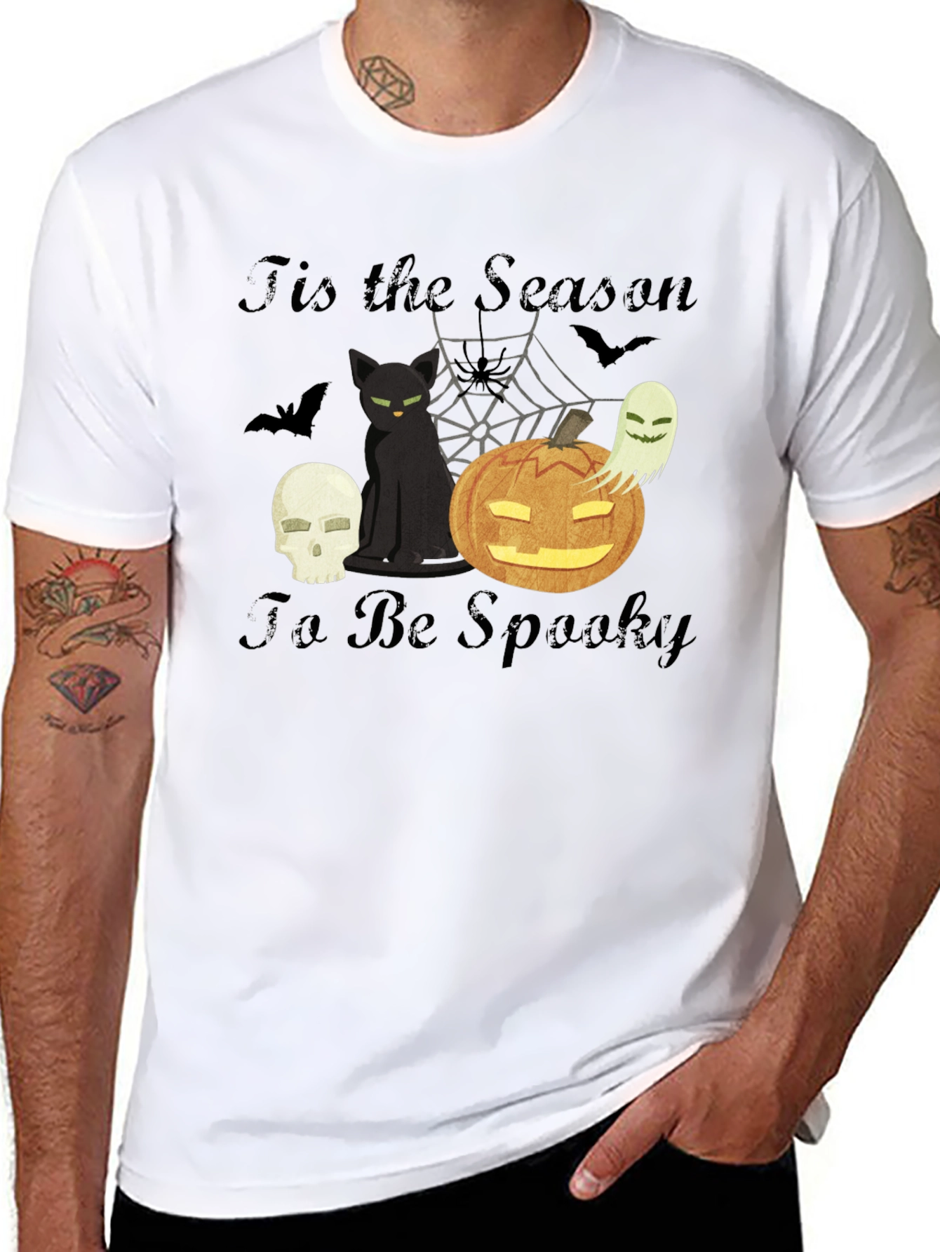 Tis the Season to Be Spooky Halloween T-Shirt