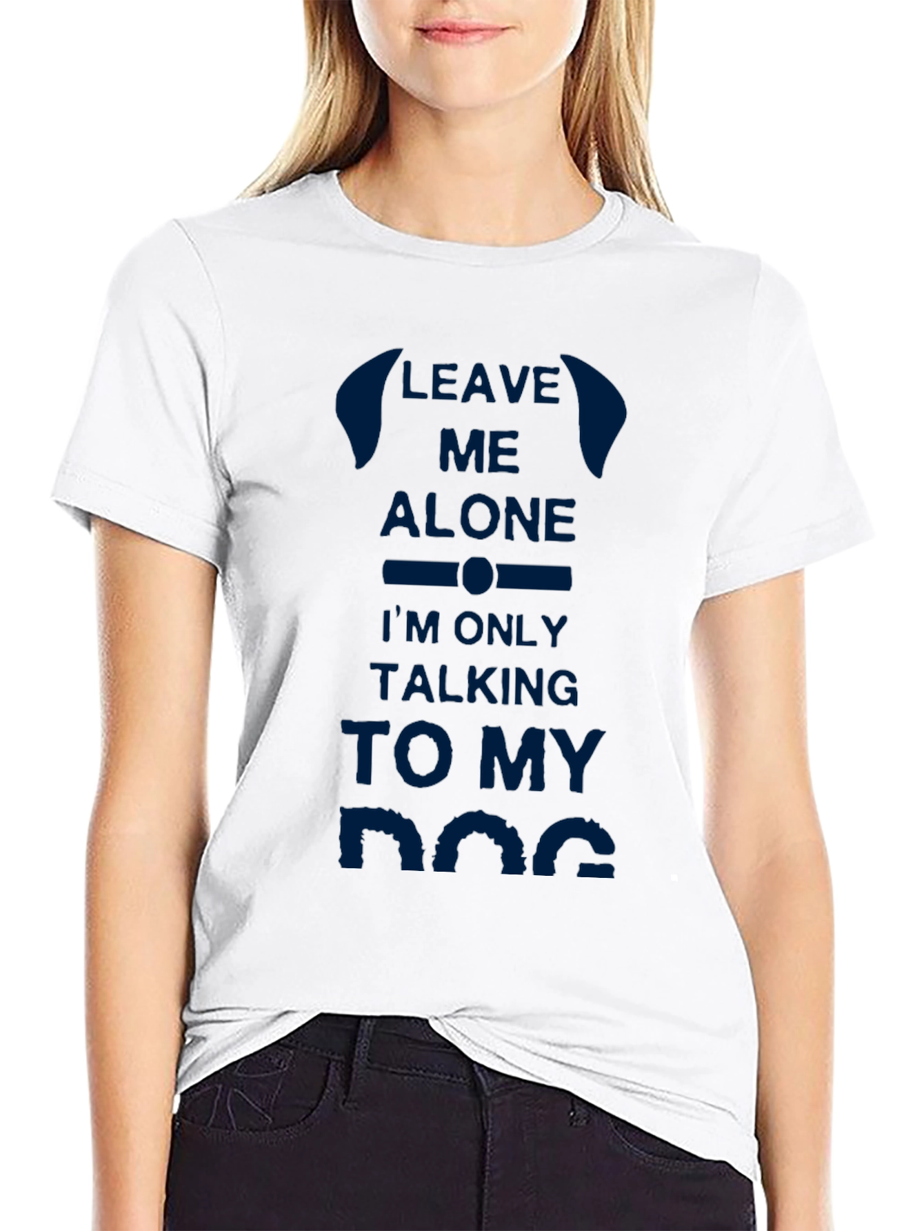 Leave Me Alone Dog Lover T-Shirt