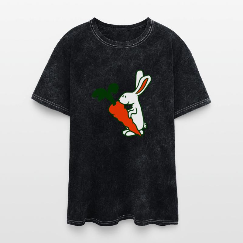 Rabbit Carrot Carrot Eat Huge Big Hunger Delicious