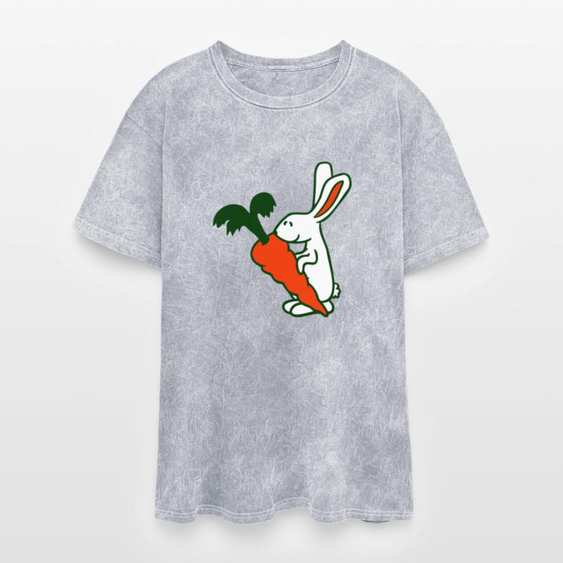 Rabbit Carrot Carrot Eat Huge Big Hunger Delicious