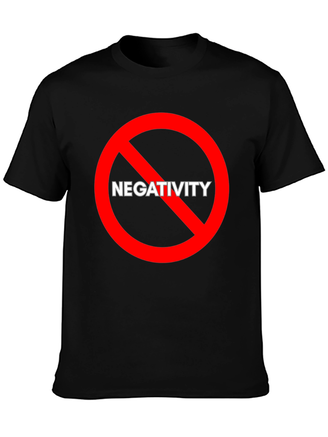 No Negativity T-Shirt - Positive Vibes Only!