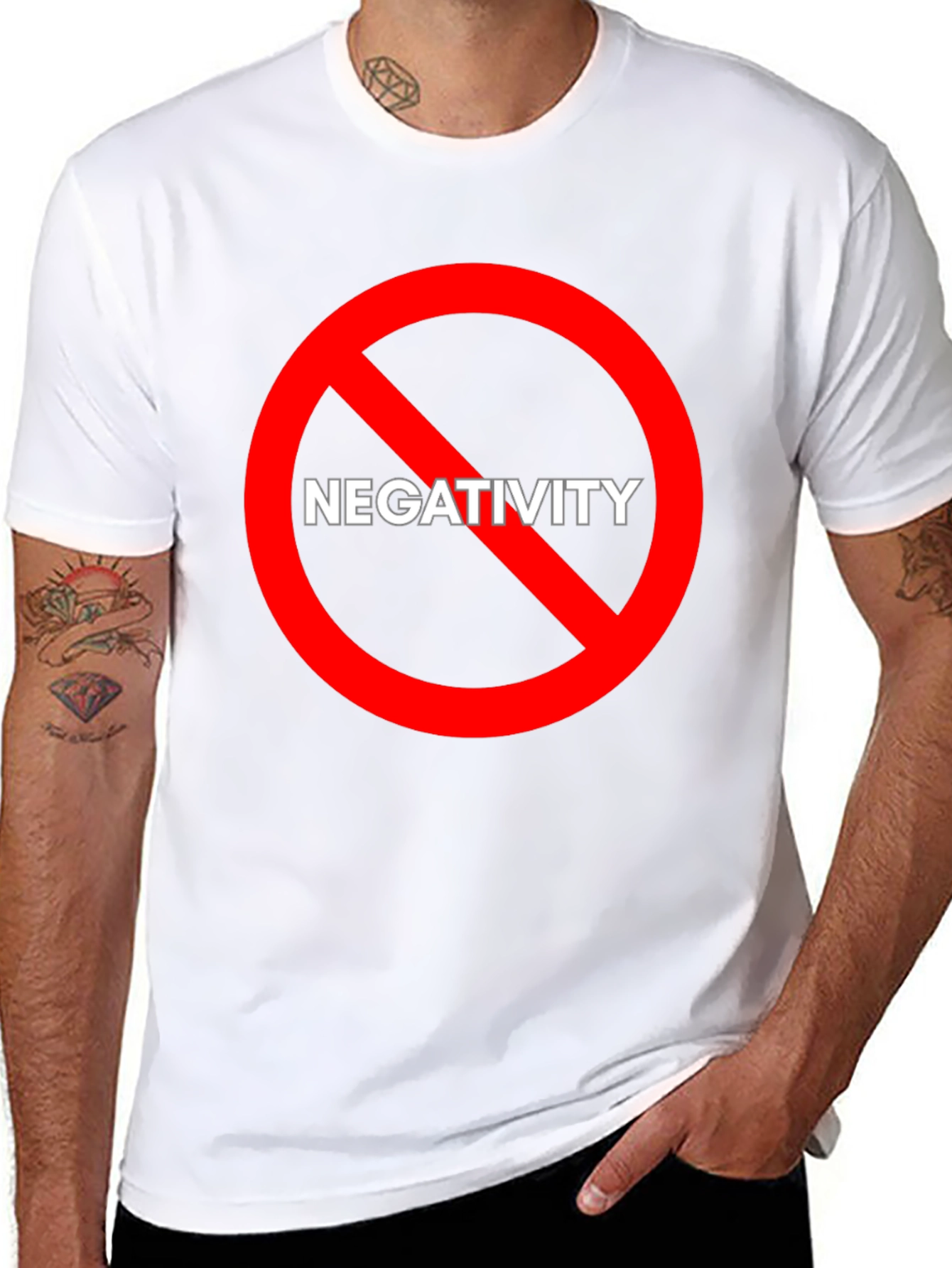 No Negativity T-Shirt - Positive Vibes Only!