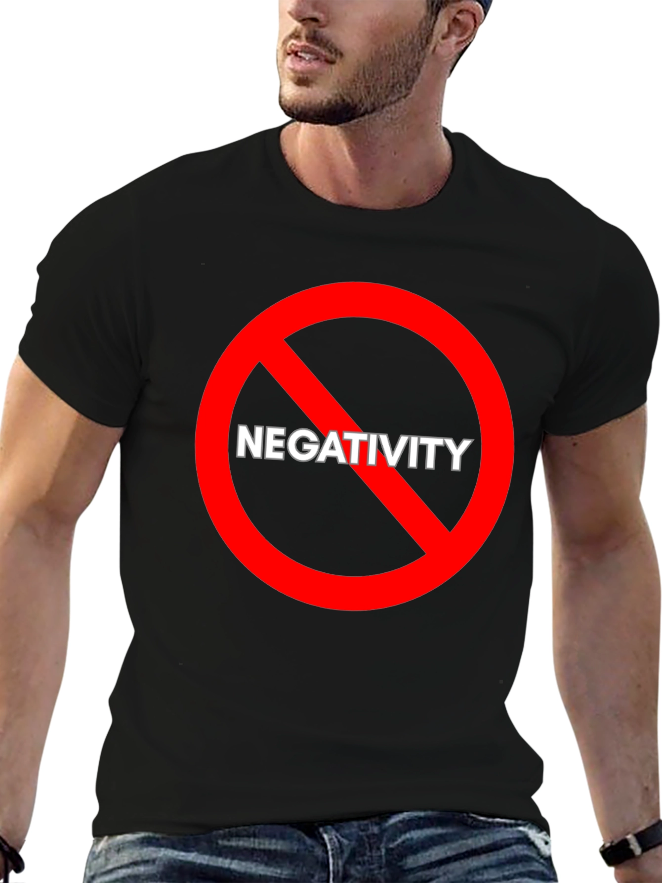 No Negativity T-Shirt - Positive Vibes Only!