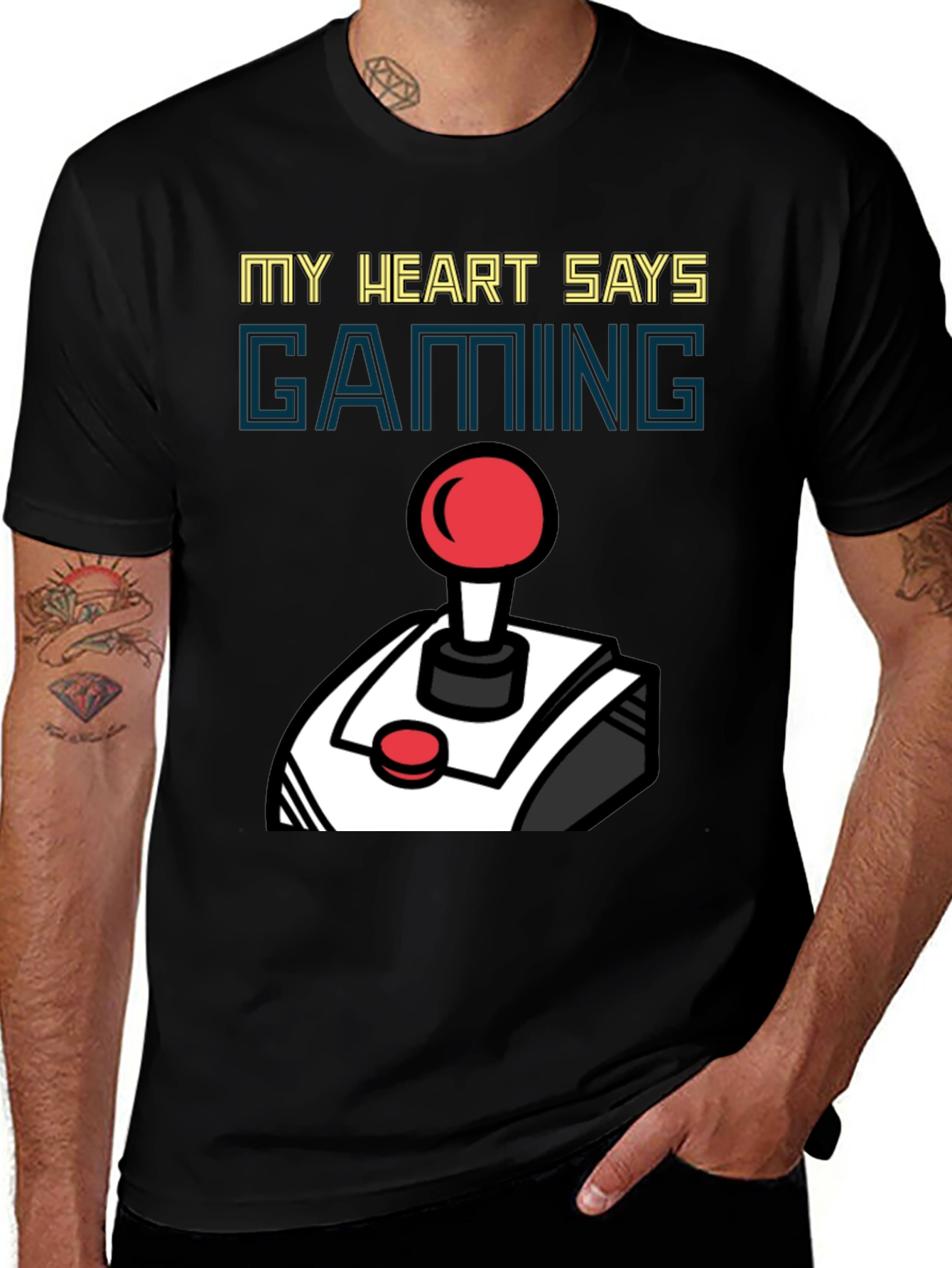 Gaming Heartbeat T-Shirt - Gamer Apparel