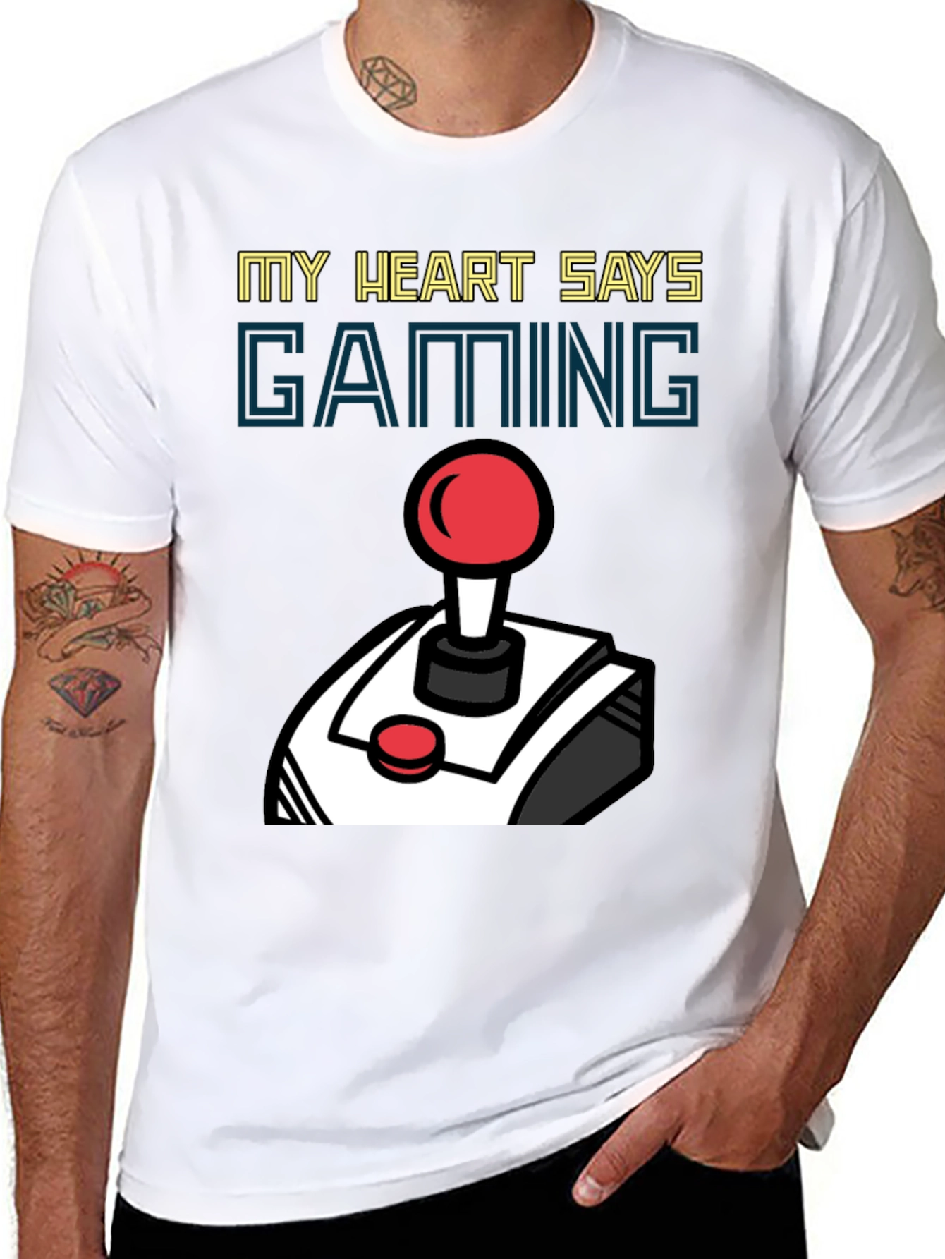 Gaming Heartbeat T-Shirt - Gamer Apparel